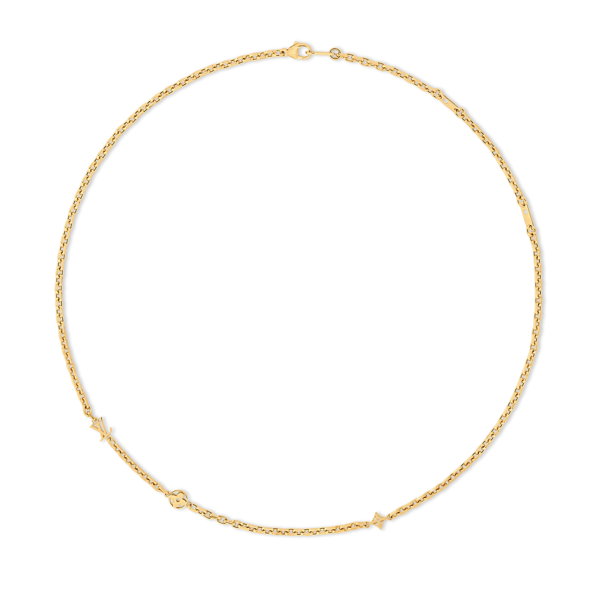 Louis Vuitton LV Yours Chain STEEL - Men - Fashion Jewelry M02740 Gold