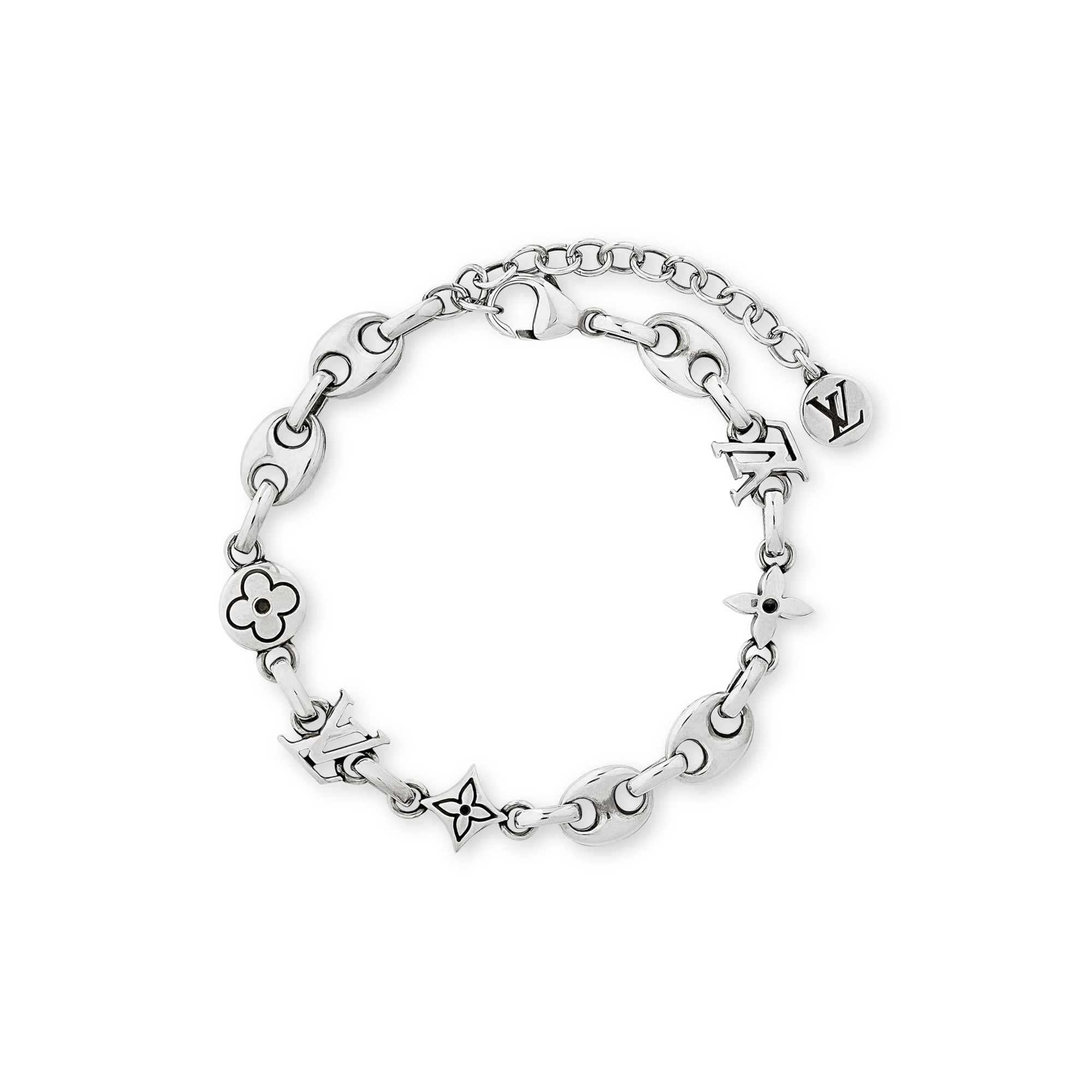 Louis Vuitton LV Sailor Bracelet SILVER - Men - Fashion Jewelry M02743