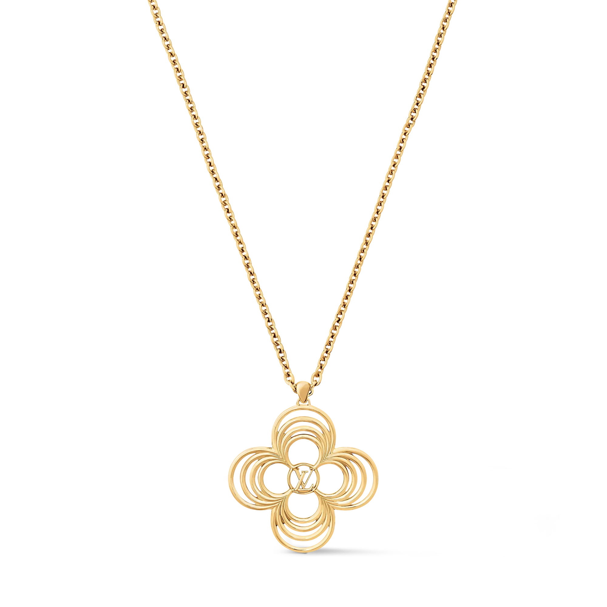 Louis Vuitton LV Breeze Pendant Brass Women - Fashion Jewelry M02805 Gold Louis Vuitton LV Breeze Pendant Brass Women - Fashion Jewelry M02805 Gold