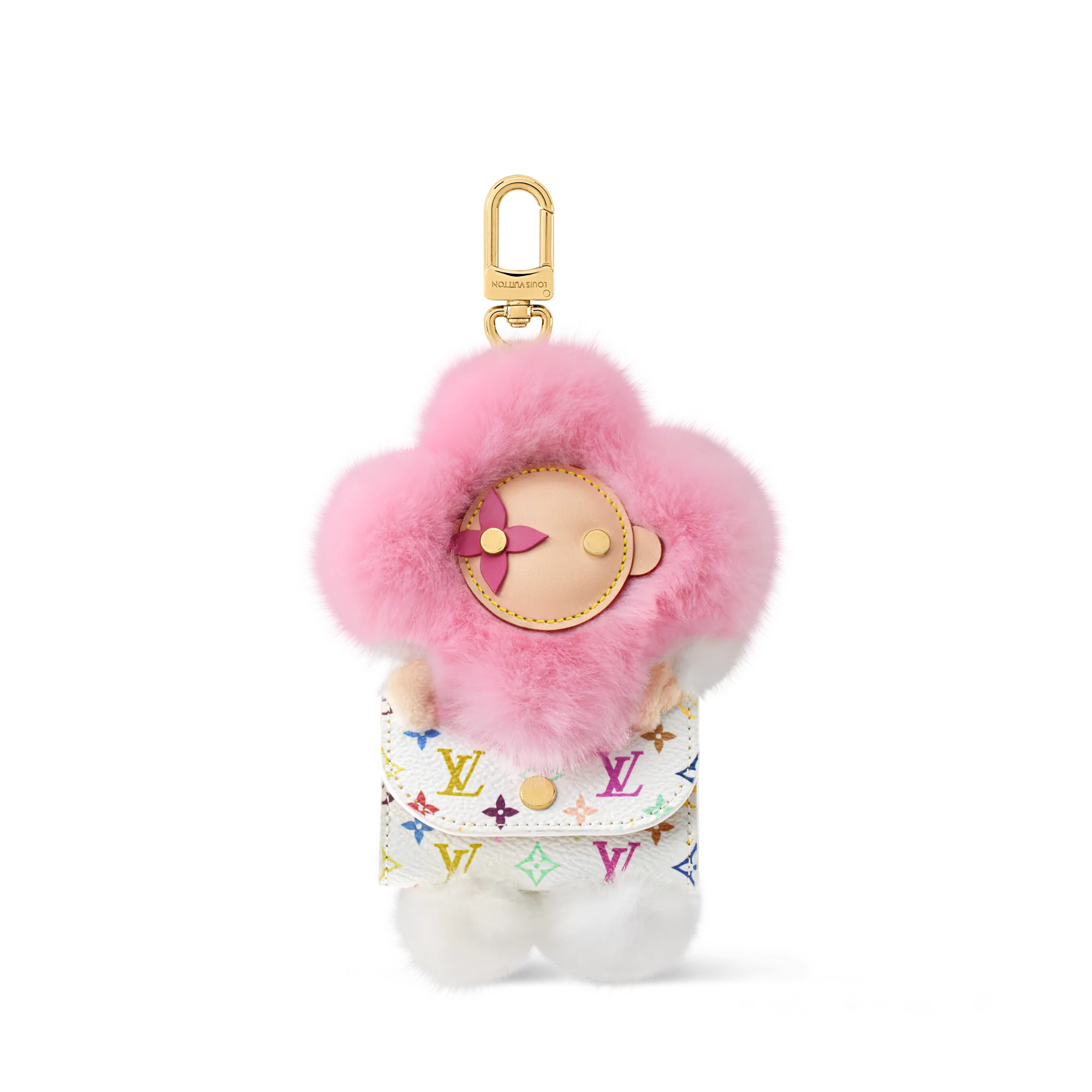 Louis Vuitton LV x TM Vivienne Cuddle Bag Charm Polyester Women - Accessories M03727 White