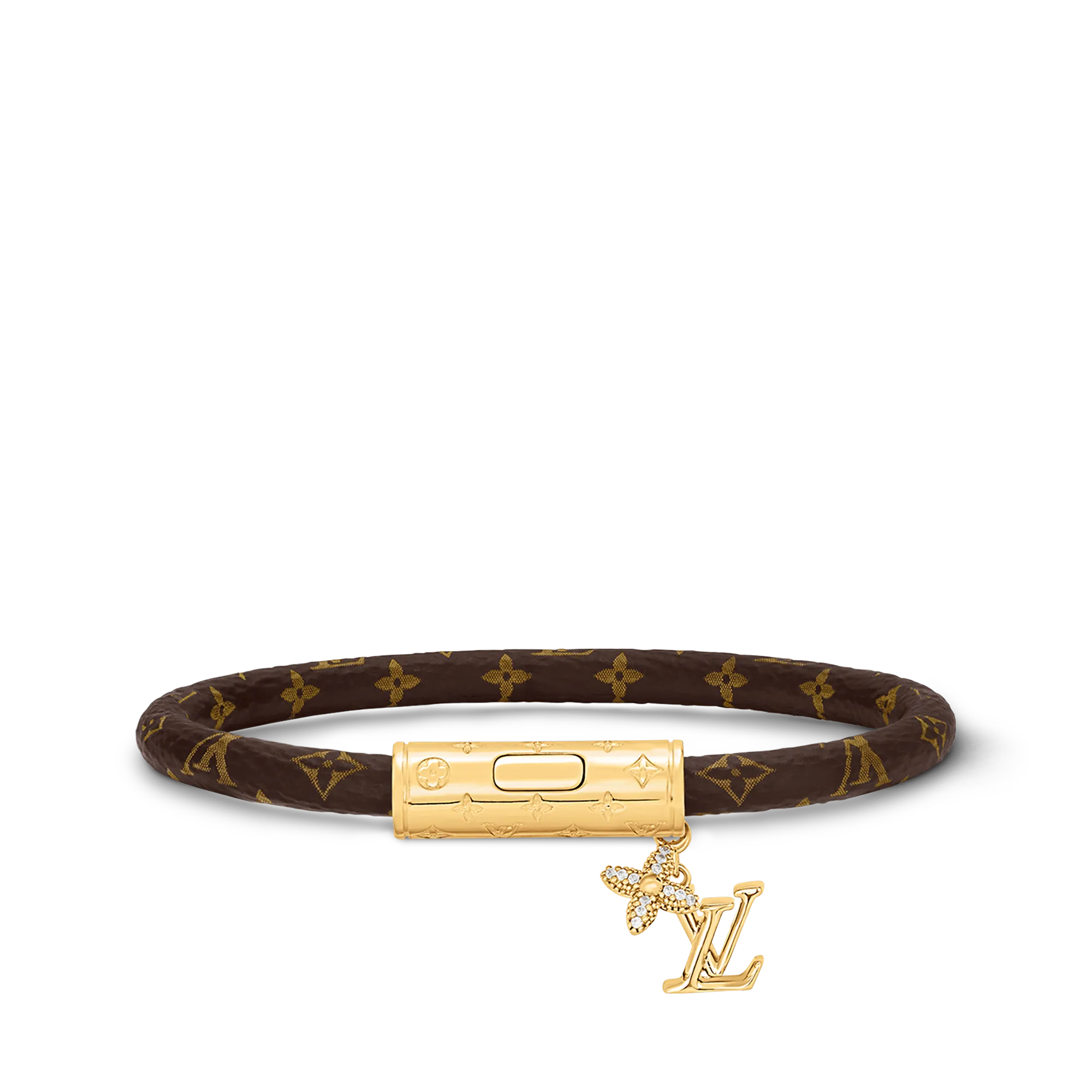 Louis Vuitton LV Push Bracelet Monogram Women - Fashion Jewelry M1035F Brown