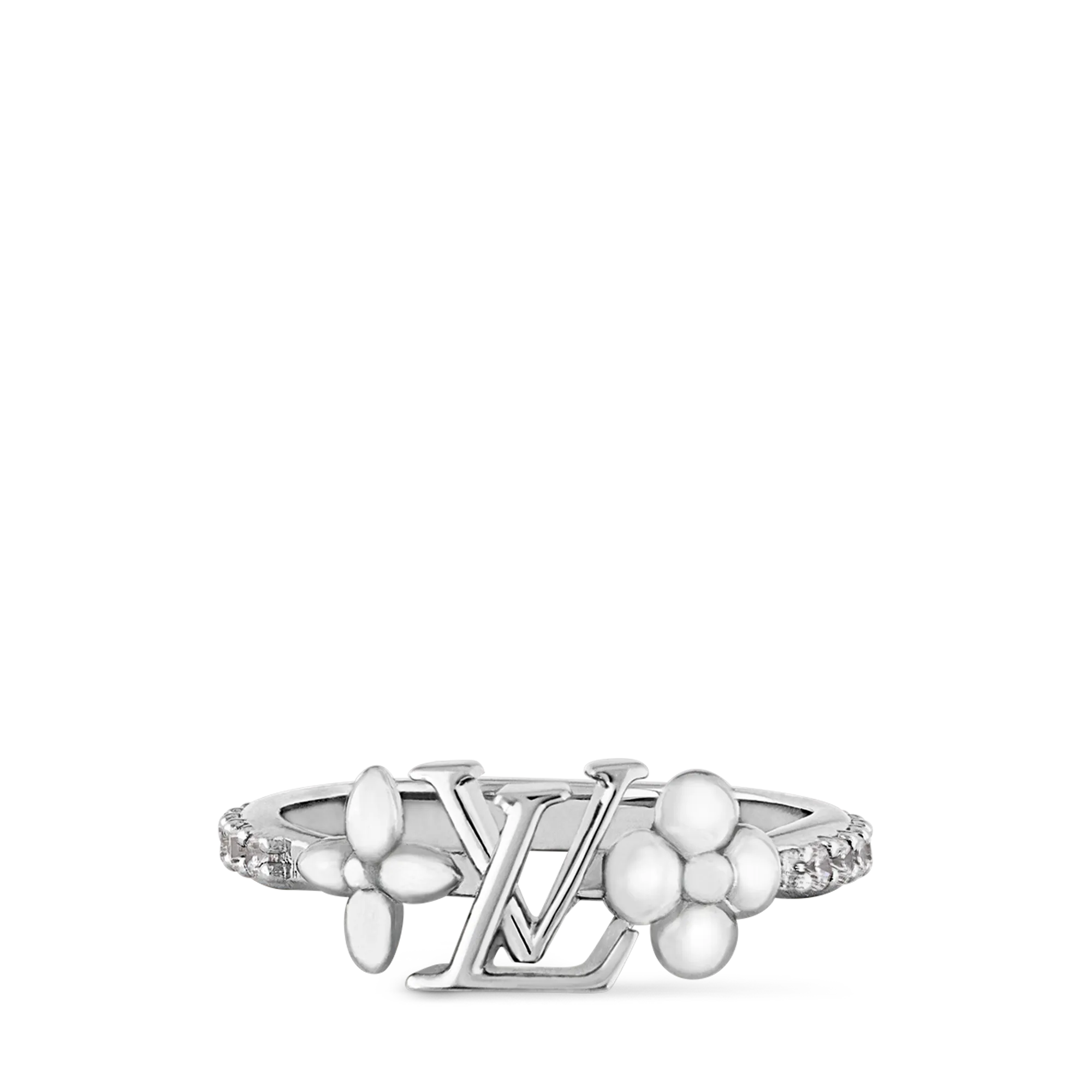 Louis Vuitton LV Iconic Ring Brass Women - Fashion Jewelry M1188L Silver