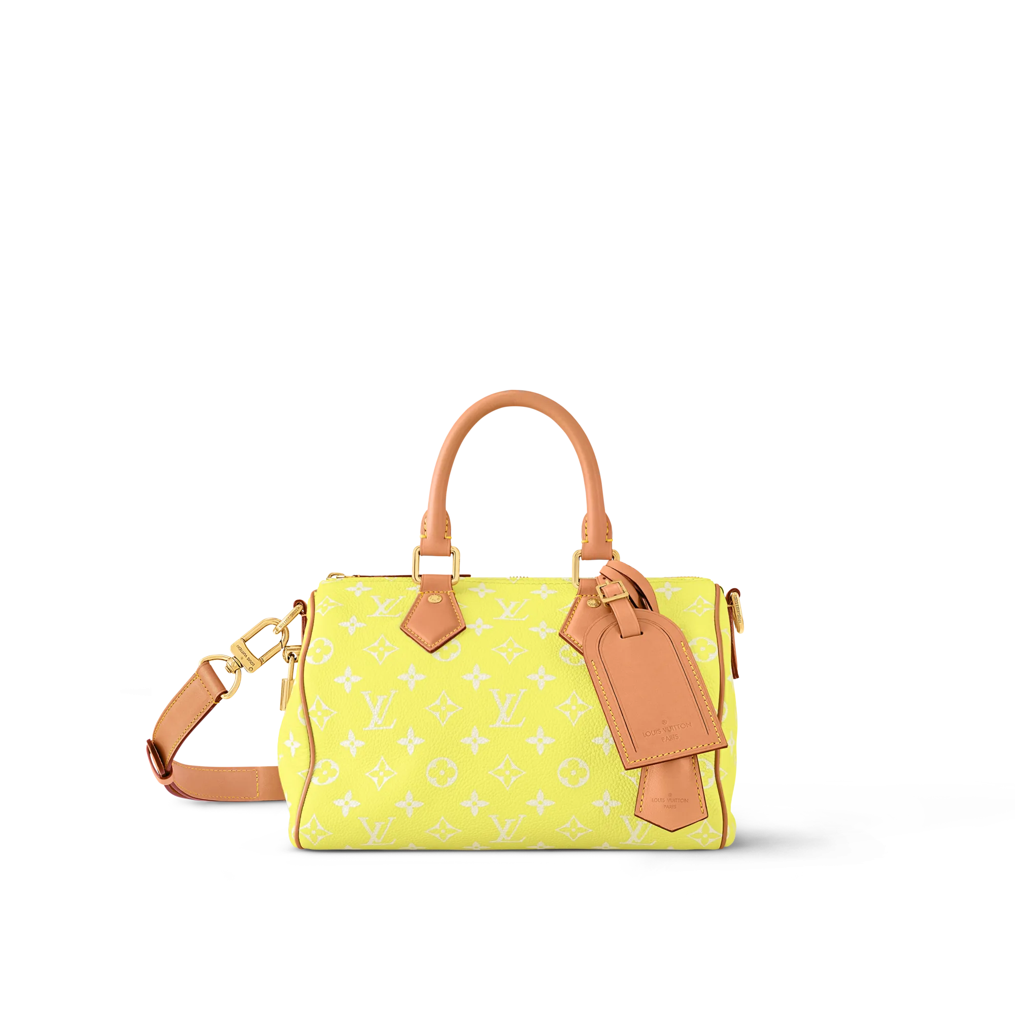 Louis Vuitton Speedy P9 Bandouliere 25 Autres Cuirs Monogram Les Extraordinaires - Leather Goods and Travel M13902 Yellow