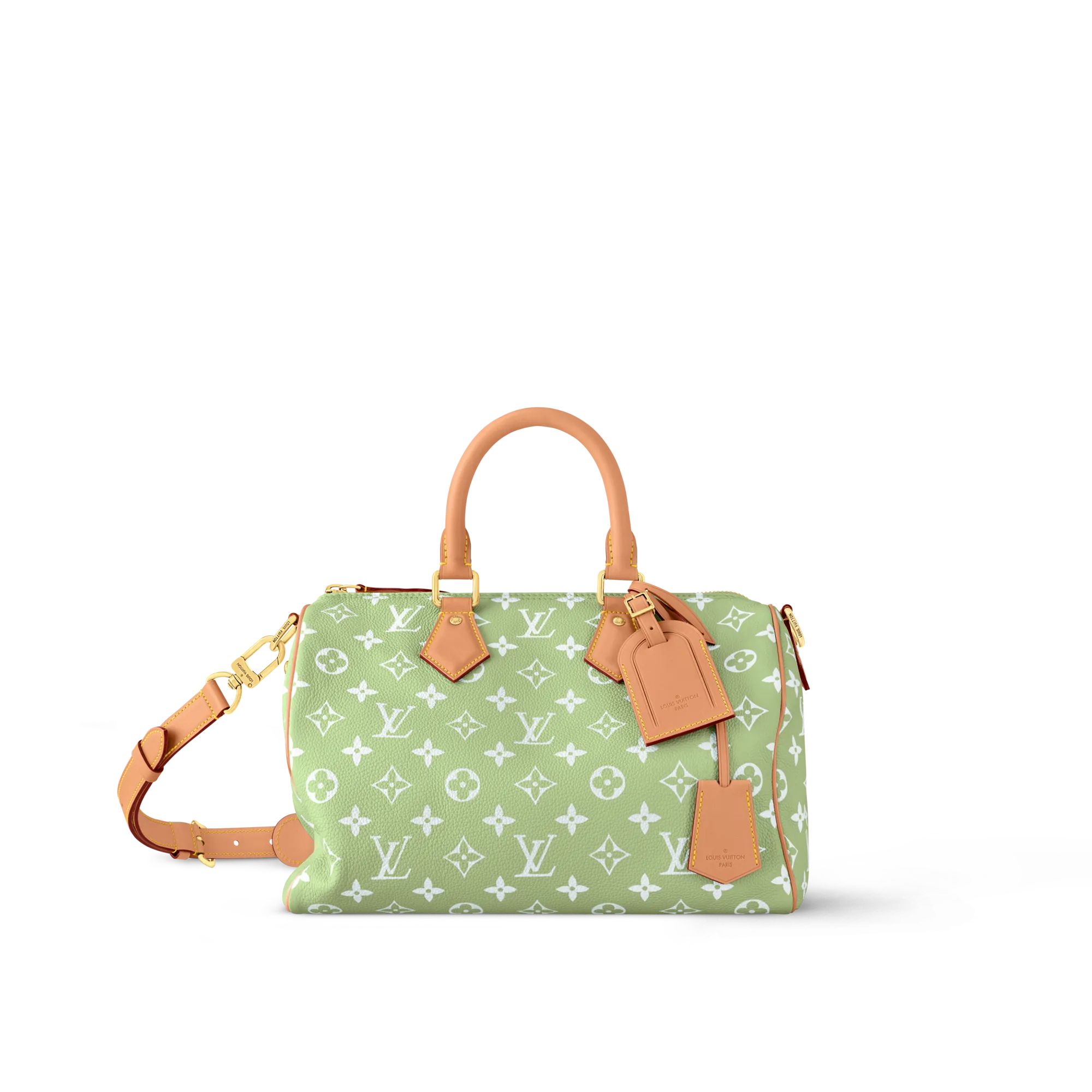 Louis Vuitton Speedy P9 Bandouliere 30 Autres Cuirs Monogram Les Extraordinaires - Leather Goods and Travel M14064 Green