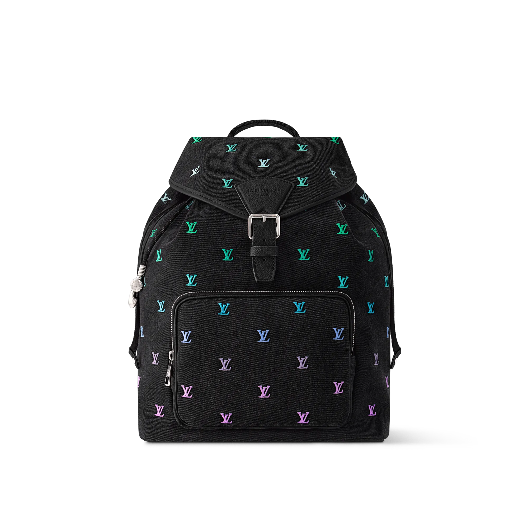 Louis Vuitton Montsouris Backpack Monogram Heritage Women - Handbags M14135 Blue