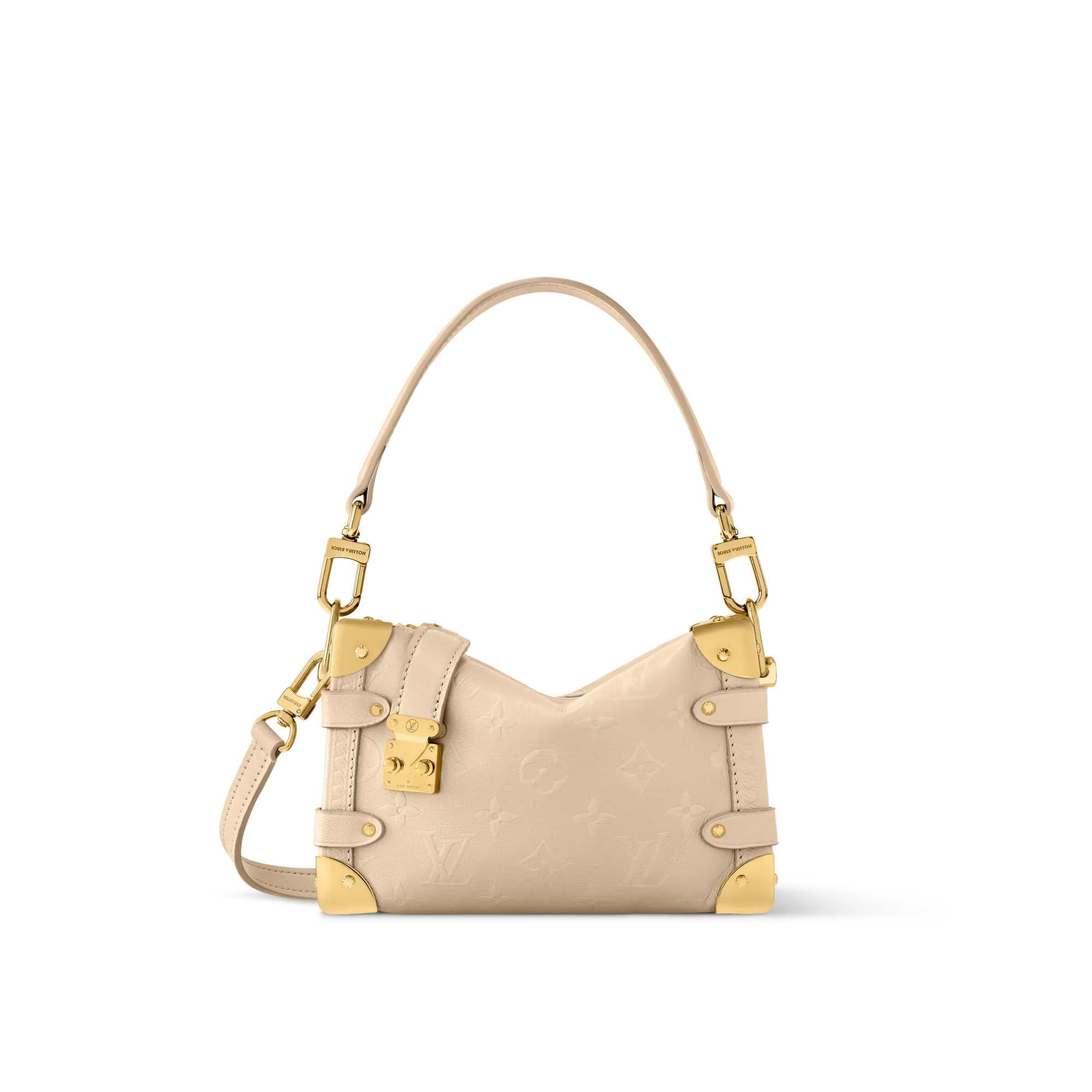 Louis Vuitton Side Trunk PM Calf Leather - Women's Bags M14571 Beige