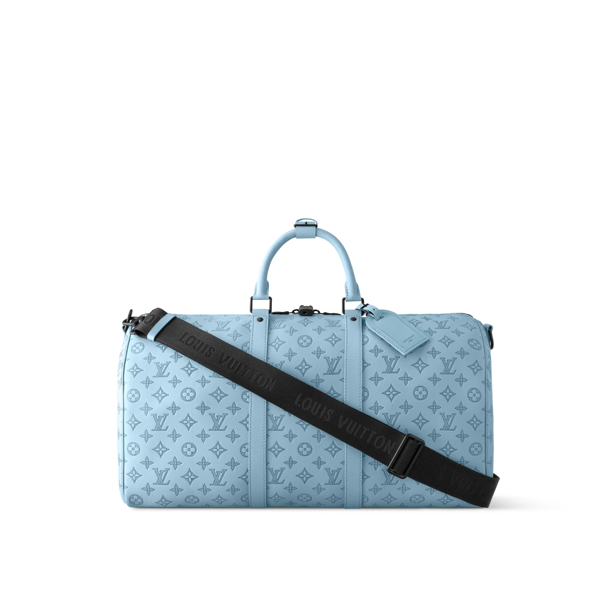 Louis Vuitton Keepall Bandoulière 50 Calf - Bags and Small Leather Goods - Men's Bags M14842 Blue