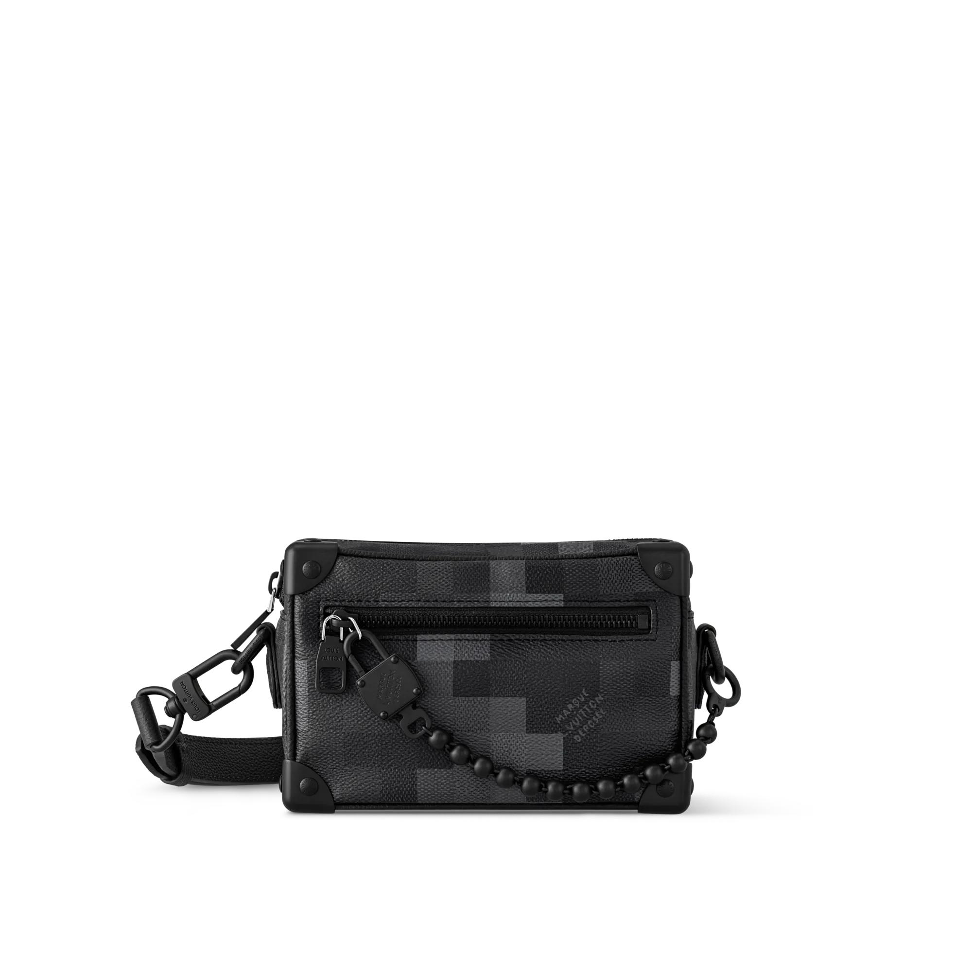 Louis Vuitton Mini Soft Trunk Damoflage Bags and Wallets - Men's Bags M14922 Black