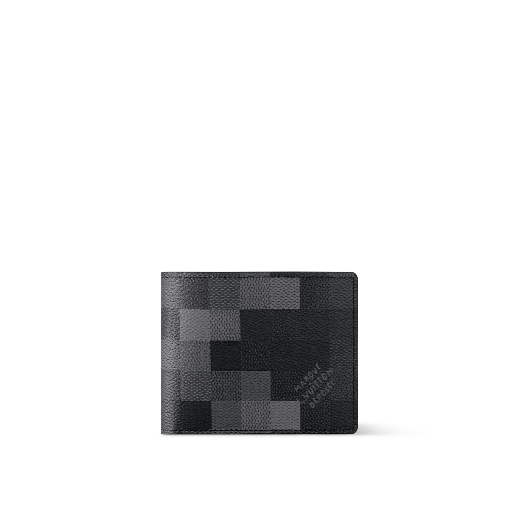 Louis Vuitton Slender Wallet Coated Canvas - Bags and Wallets - Men's Wallets M14927 Black