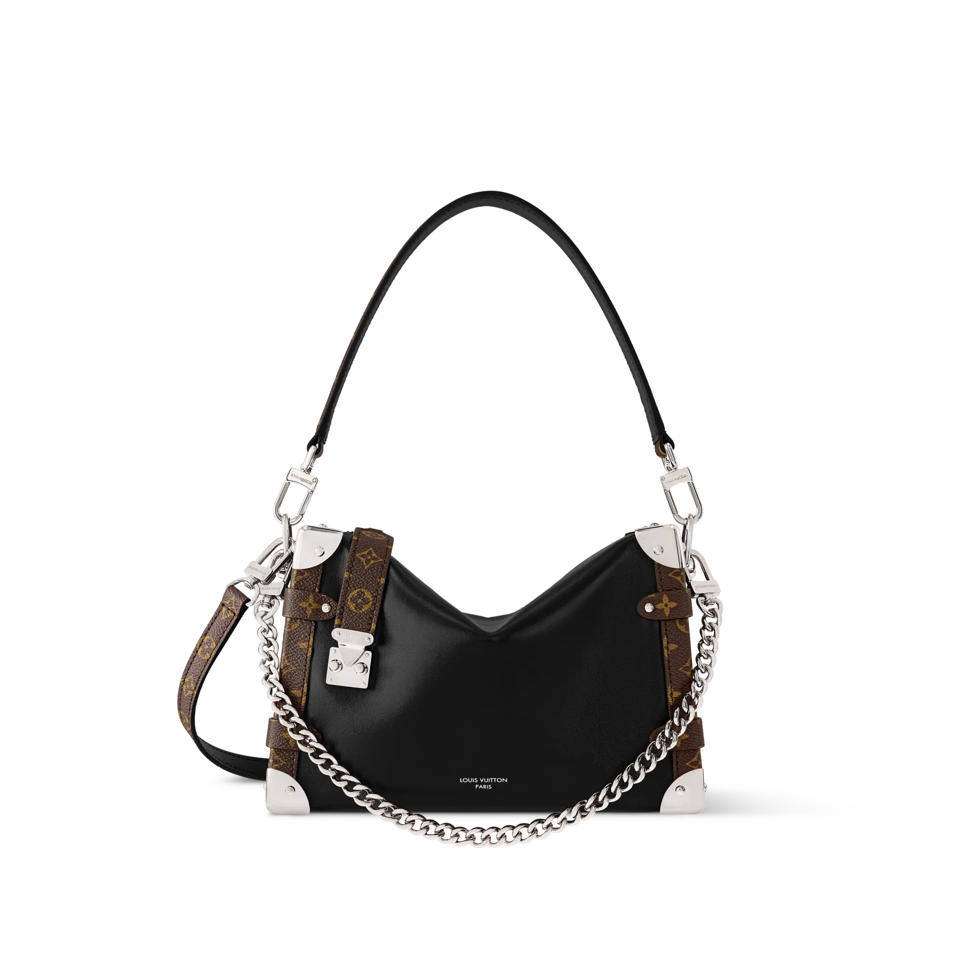 Louis Vuitton Side Trunk Vibe MM Lv Vibe - Women's Bags M15195 Black