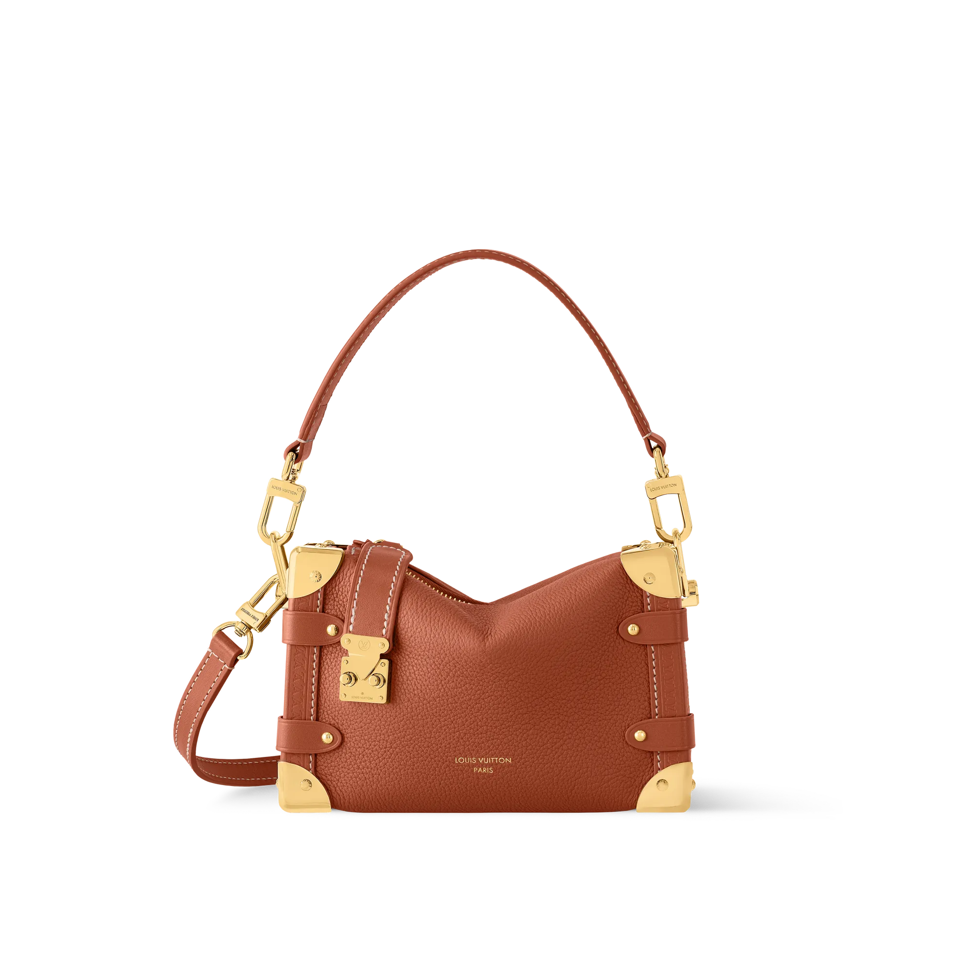 Louis Vuitton Side Trunk PM Calf Leather - Women's Bags M15224 Brown