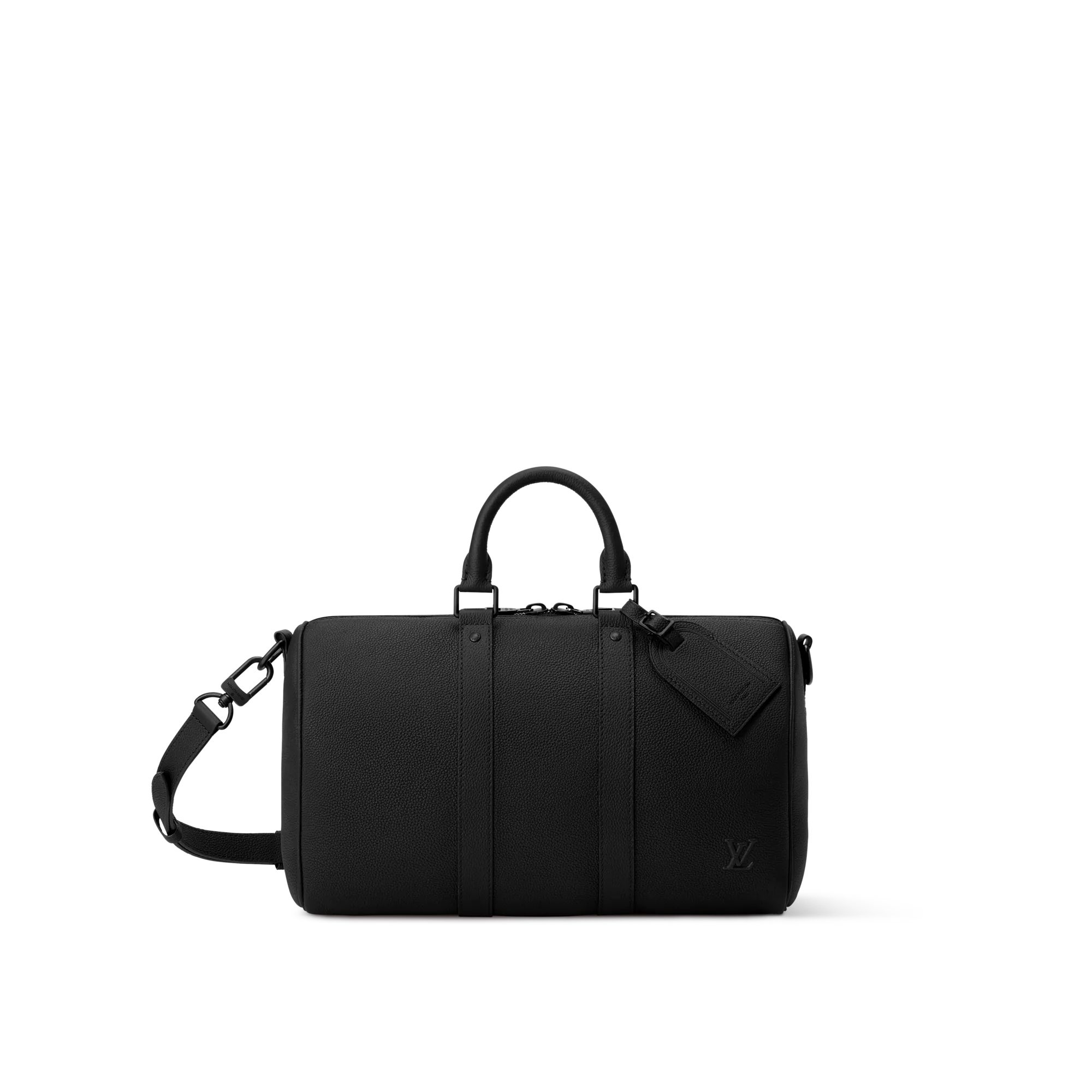 Louis Vuitton Keepall Bandouliere 35 Lv Aerogram Bags and Wallets - Men's Bags M15249 Black