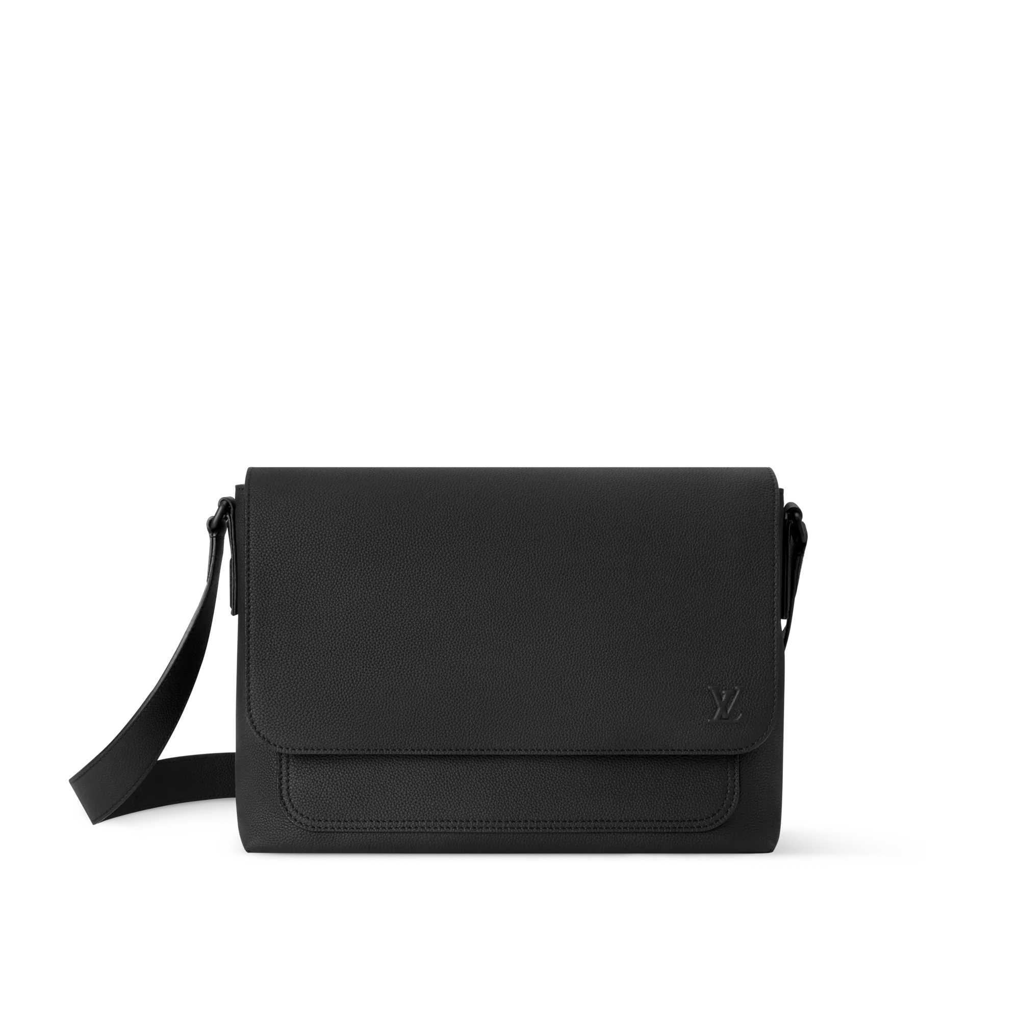 Louis Vuitton Speed Messenger Lv Aerogram Men's Bag M15268 Black