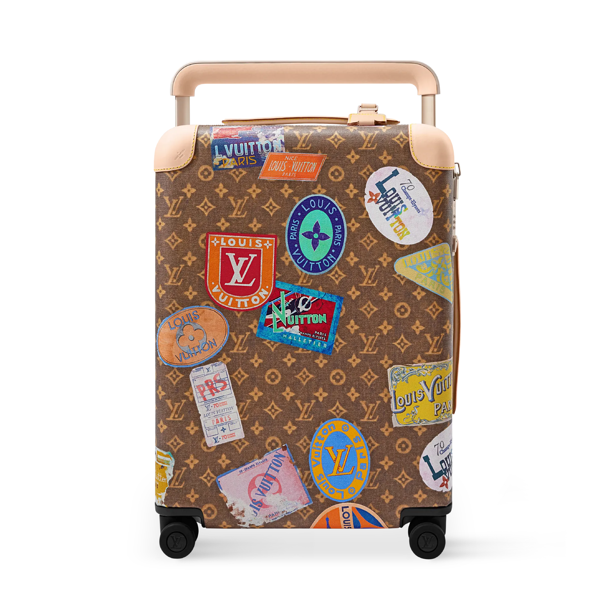 Louis Vuitton Horizon 55 Coated Canvas Men - Travel M15321 Brown