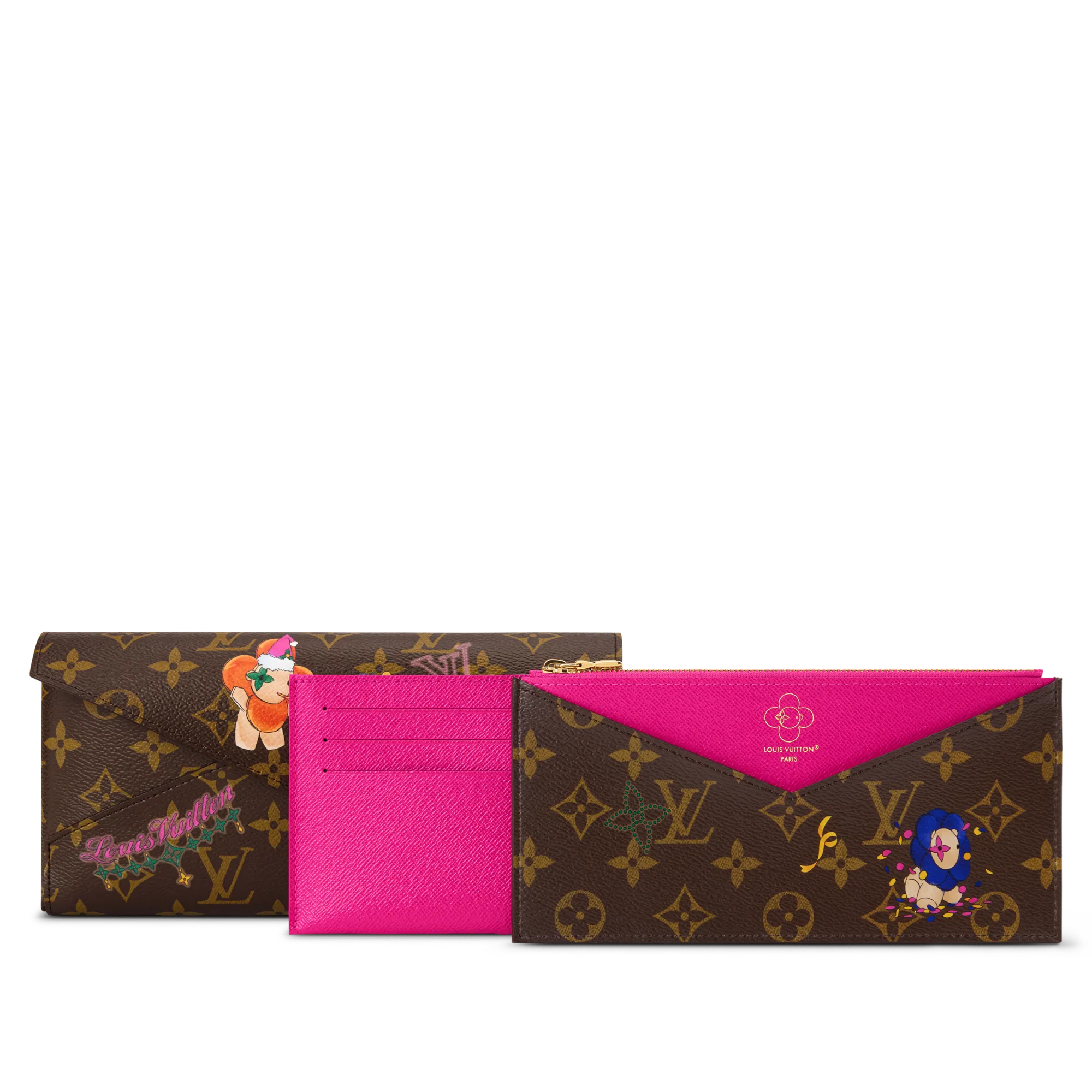 Louis Vuitton Kirigami Organizer Monogram Women - Small Leather Goods M15335 Pink
