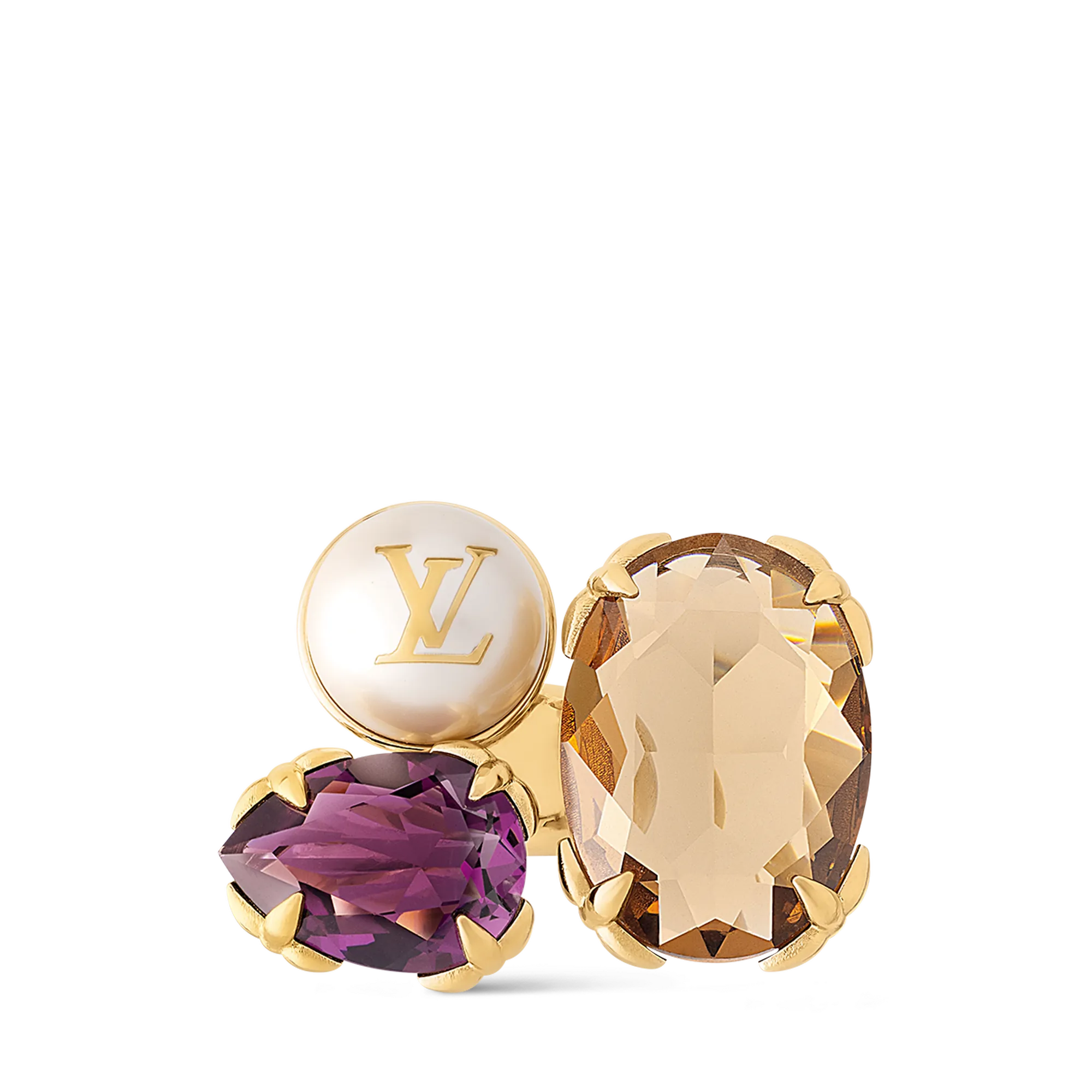 Louis Vuitton Heirloom Ring Brass Women - Fashion Jewelry M1705M Gold