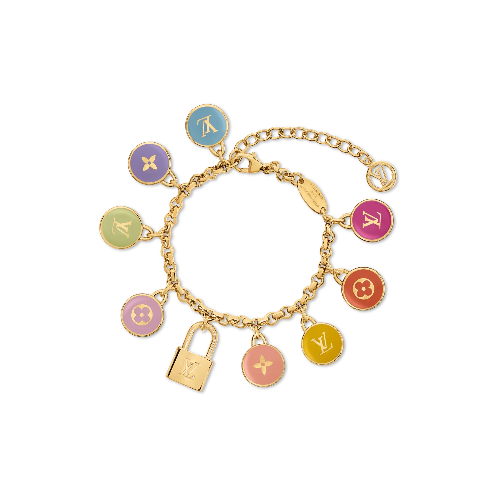 Louis Vuitton LV Confetti Bracelet Zamak Women - Fashion Jewelry M1864A Multicolour