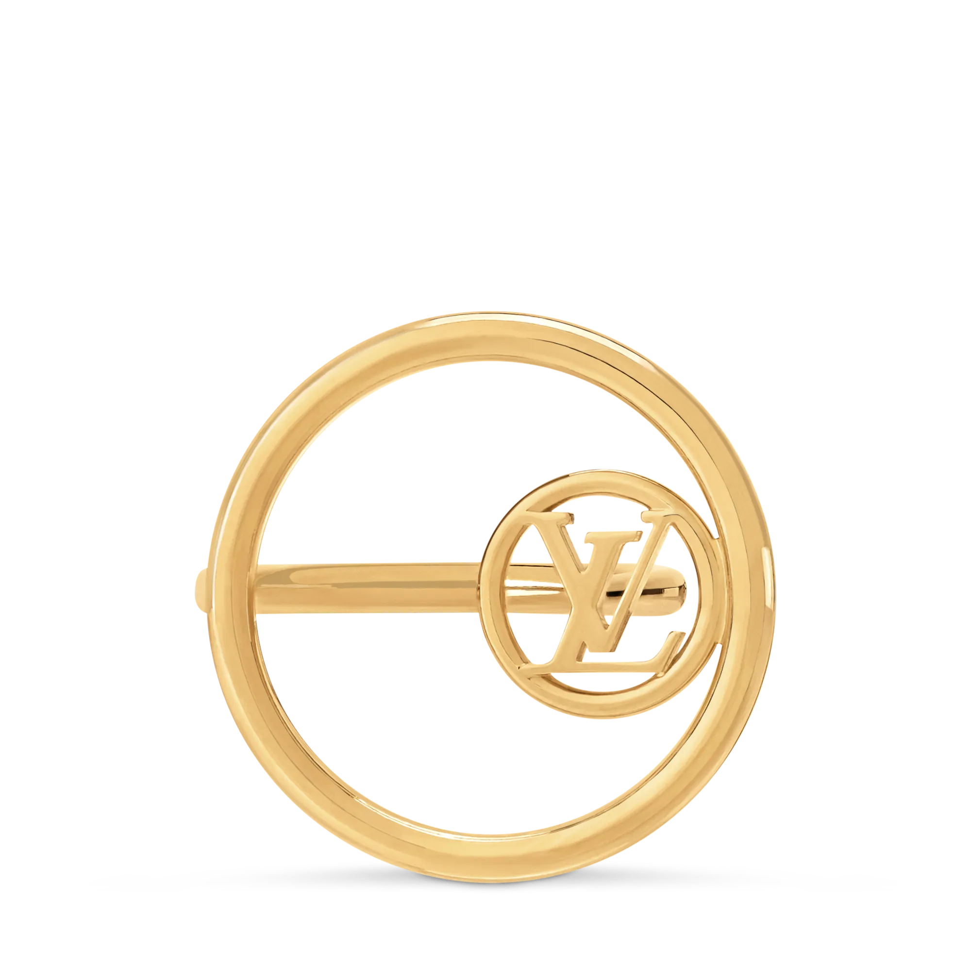 Louis Vuitton LV Loop Ring Brass Women - Fashion Jewelry M1909M Gold