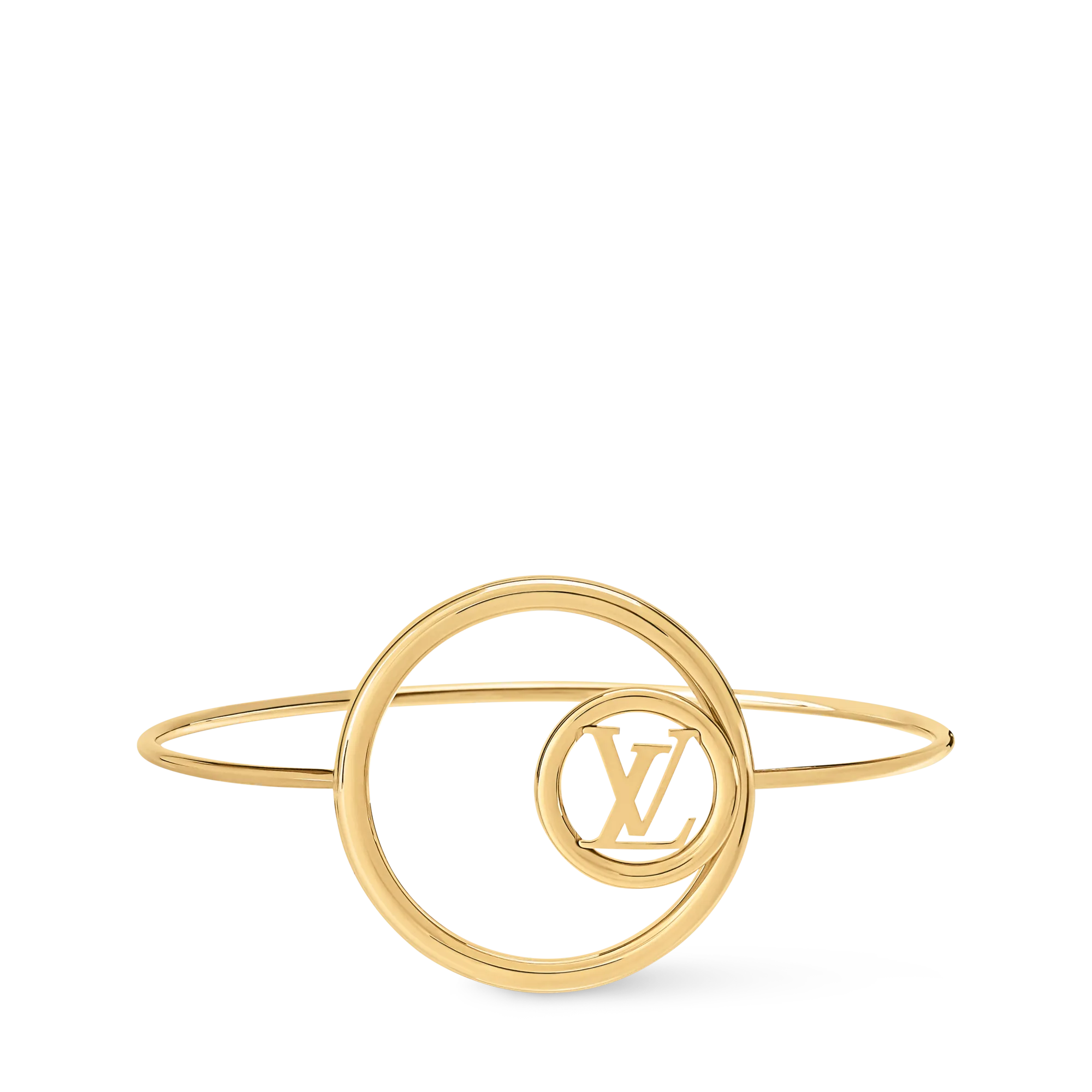 Louis Vuitton LV Loop Bracelet Steel Women - Fashion Jewelry M1912M Gold