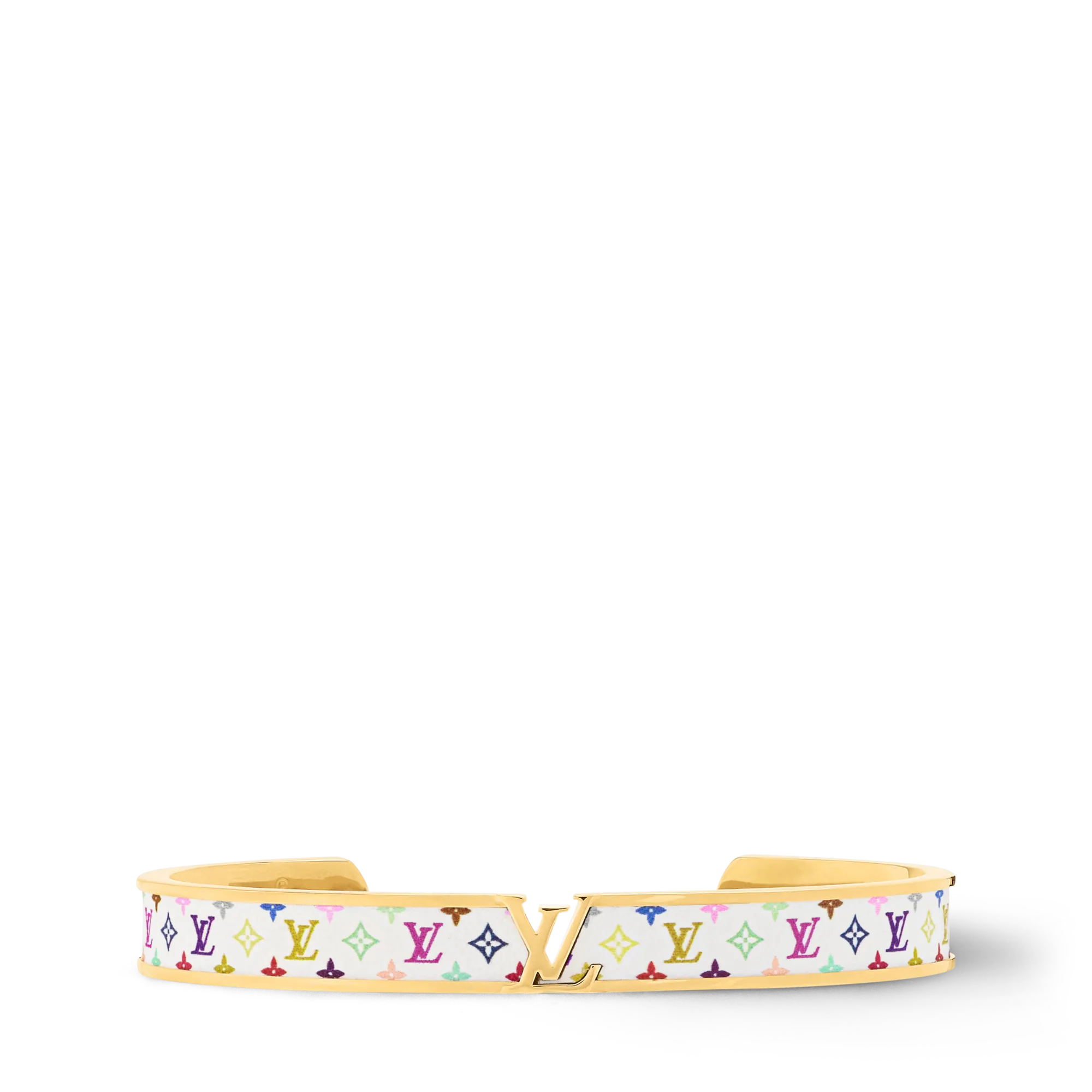 Louis Vuitton LV x TM LV Initiales Bracelet Brass Women - Fashion Jewelry M1913S Gold