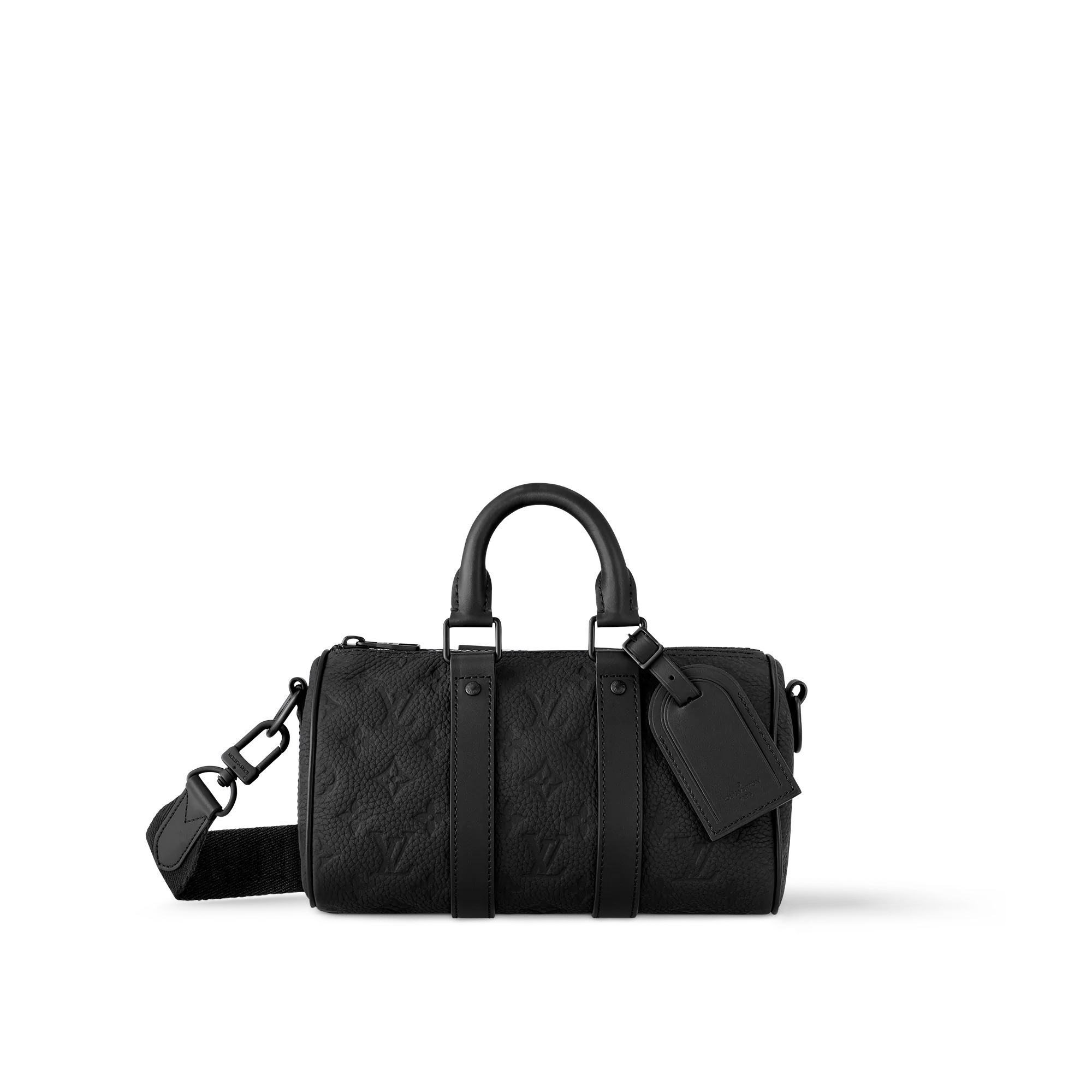 Louis Vuitton Keepall Bandouliere 25 Monogram Taurillon Leather Men - Bags M20900 Black