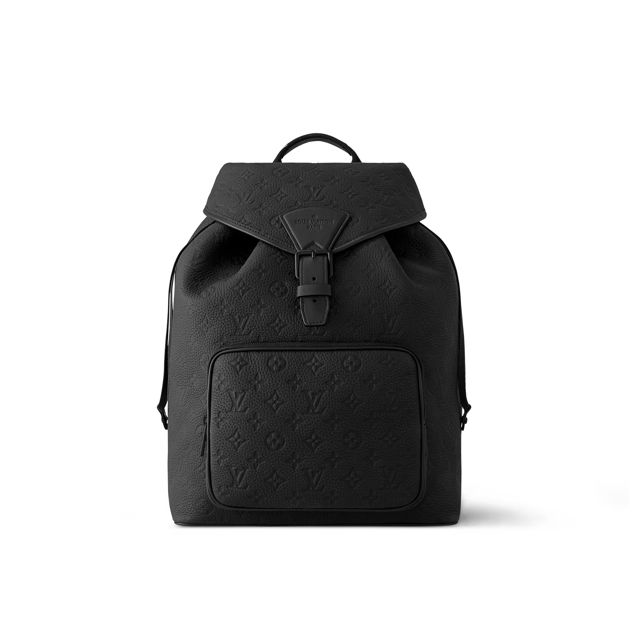 Louis Vuitton Montsouris Backpack Monogram Taurillon Leather Men - Bags M23127 Black