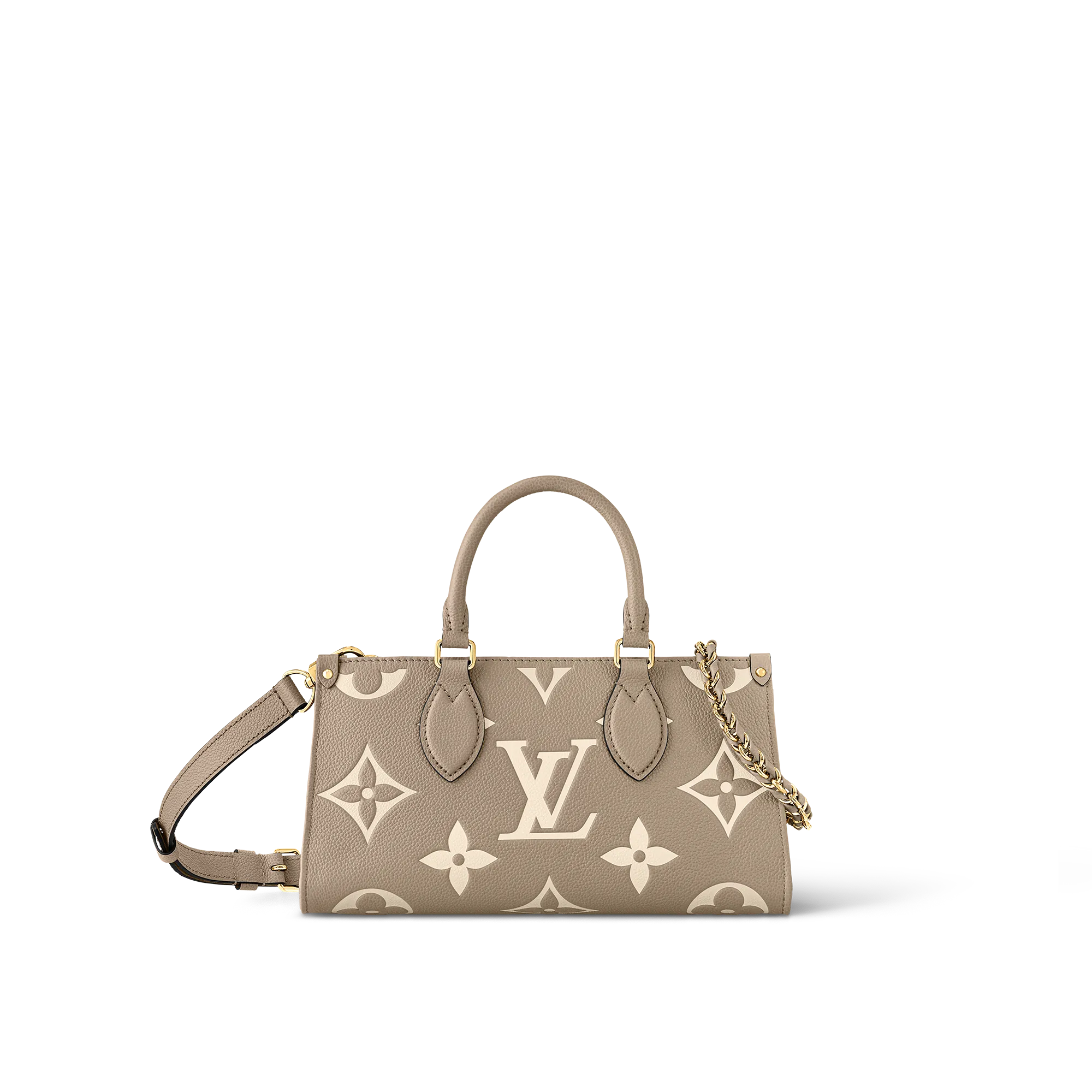 Louis Vuitton OnTheGo East West Bicolor Monogram Empreinte Leather - Women's Bags M23641 Grey