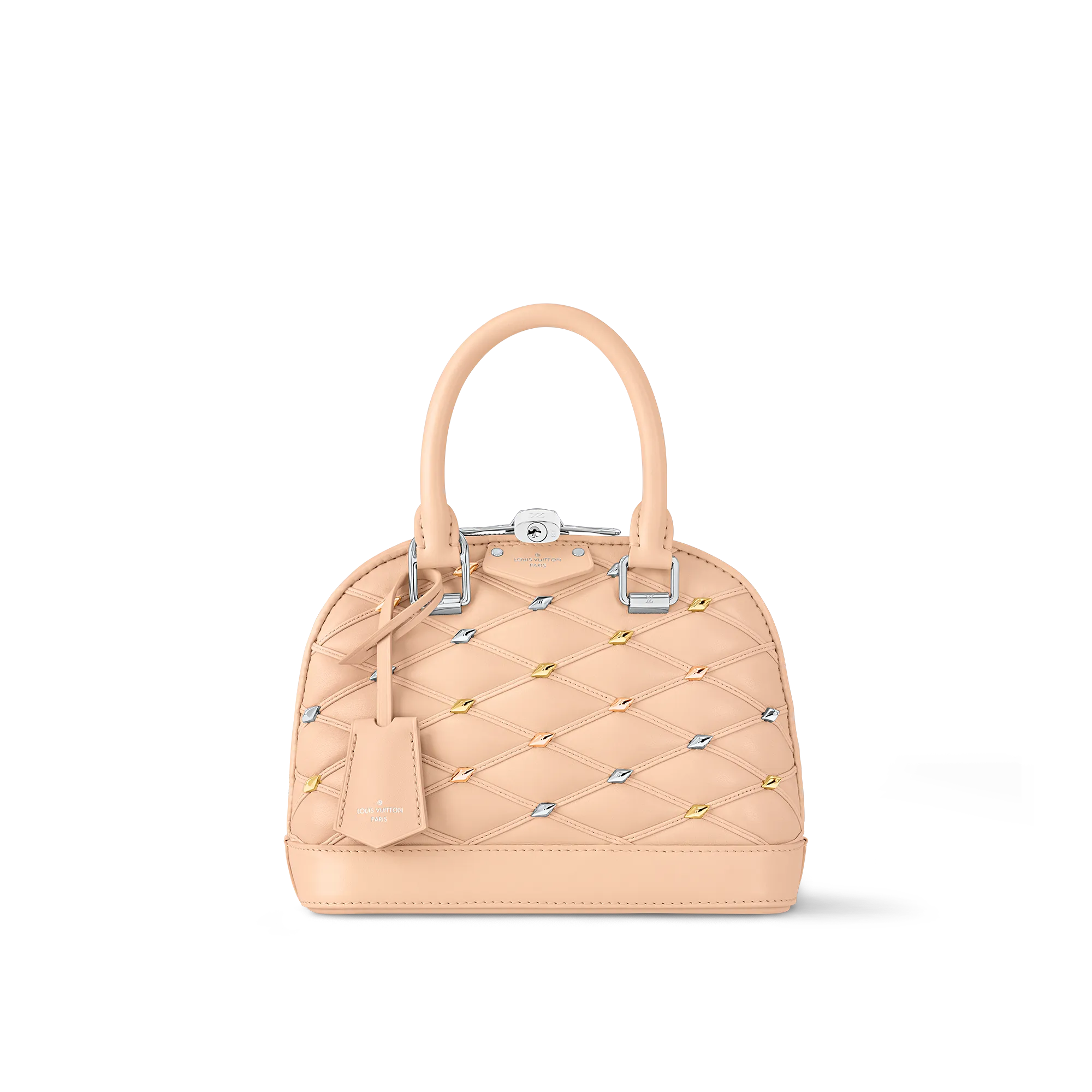 Louis Vuitton Alma BB Malletage - Women's Bags M24153 Beige