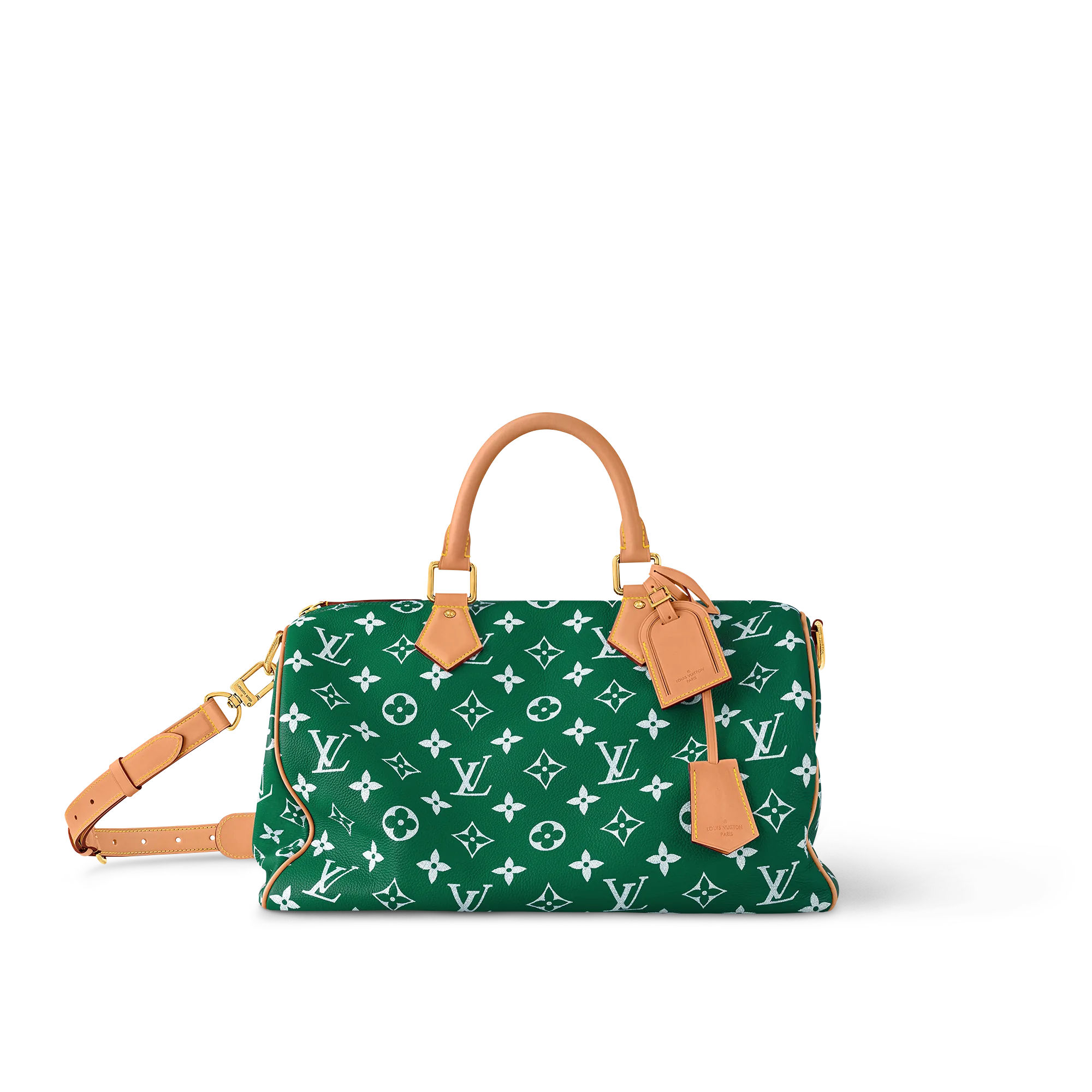 Louis Vuitton Speedy P9 Bandouliere 40 Speedy P9 Les Extraordinaires - Leather Goods and Travel M24417 Green