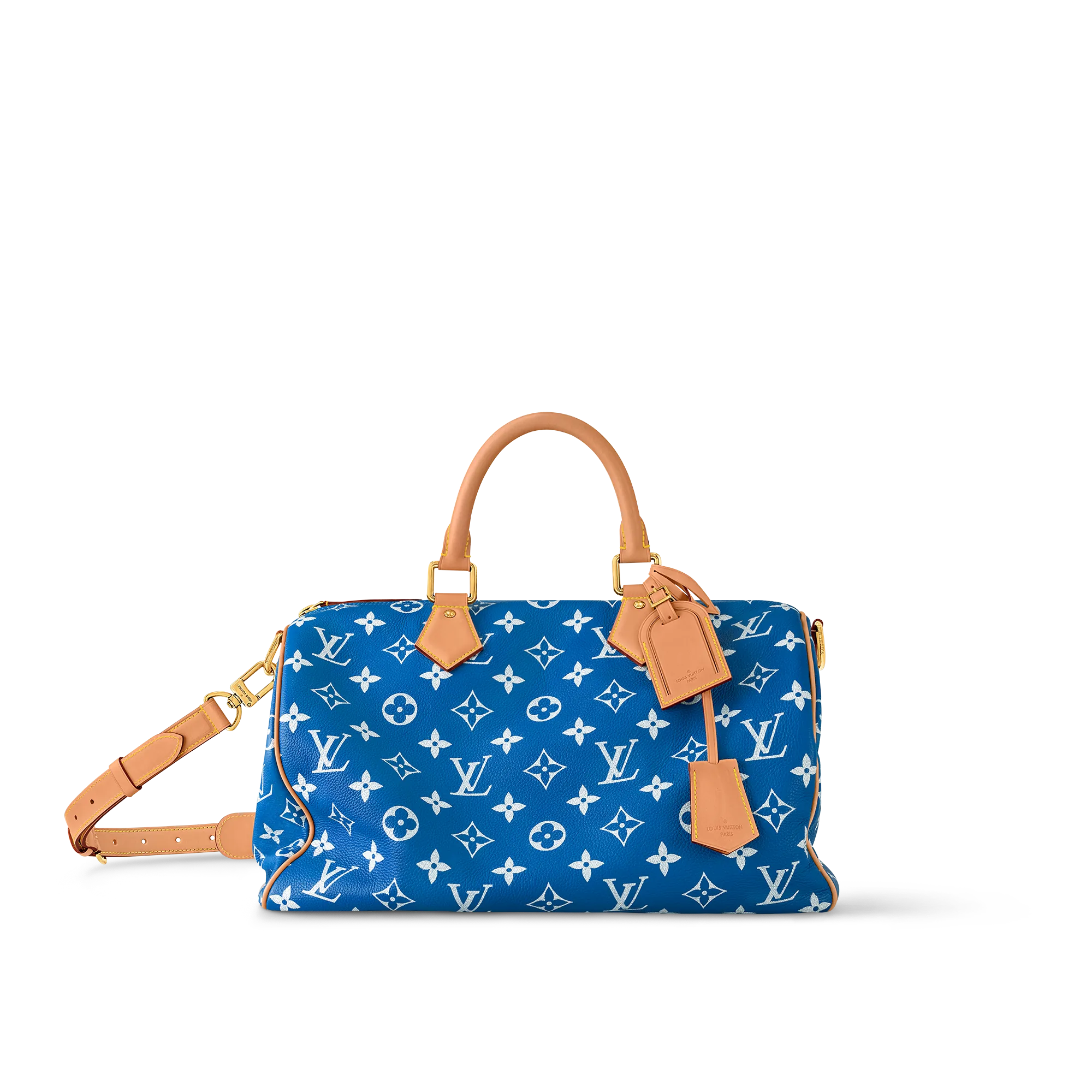 Louis Vuitton Speedy P9 Bandouliere 40 Speedy P9 Les Extraordinaires - Leather Goods and Travel M24418 Blue