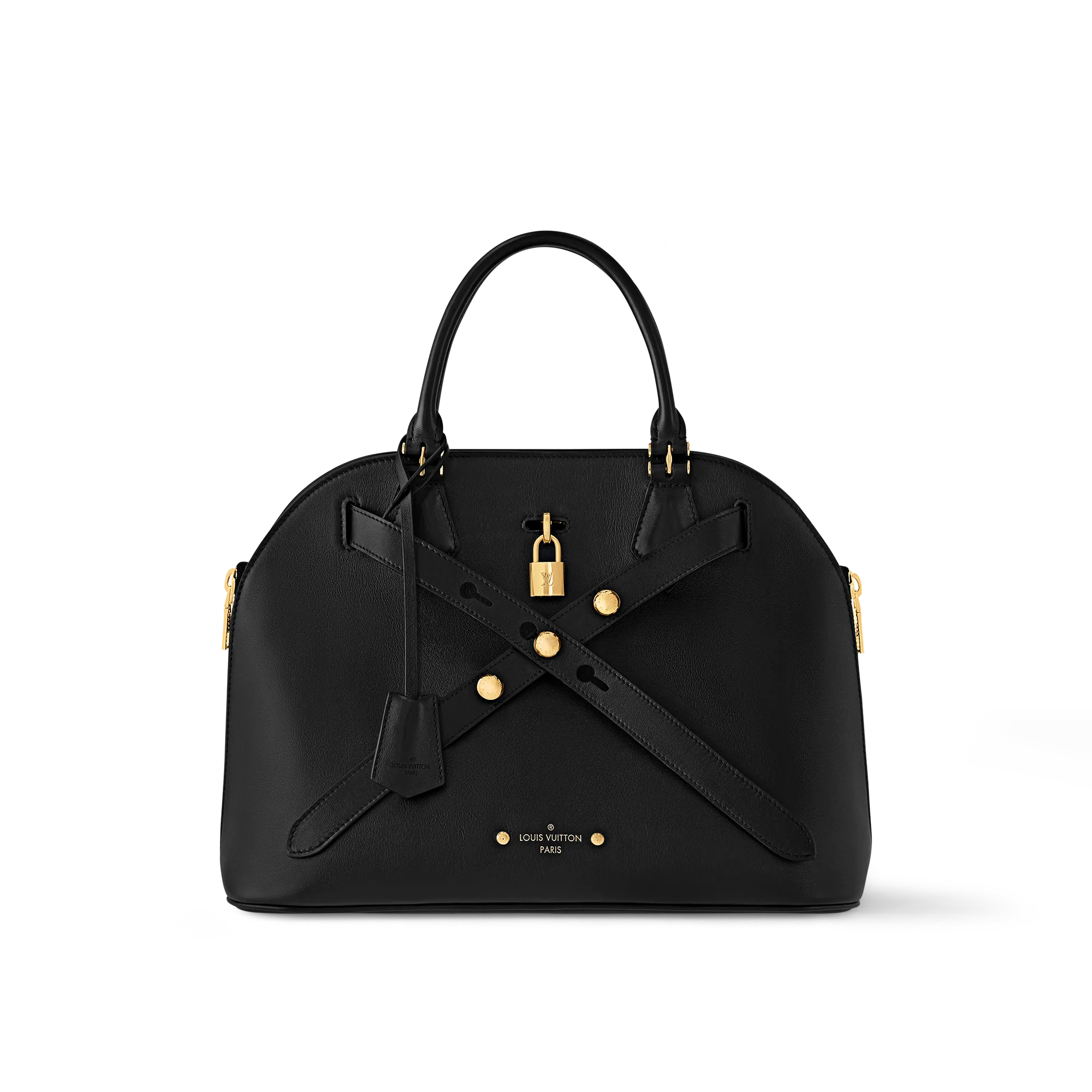 Louis Vuitton Alma 103 Fashion Leather Women - Handbags M25204 Black