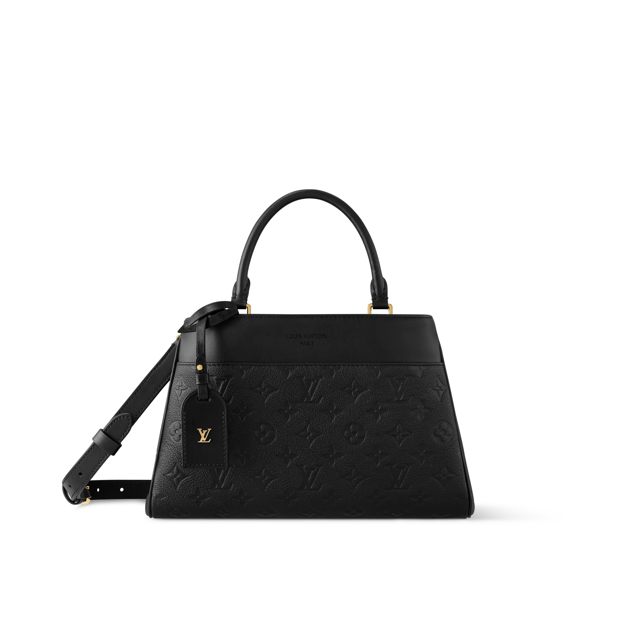 Louis Vuitton Avenue PM Monogram Empreinte Leather Women - Handbags M25577 Black