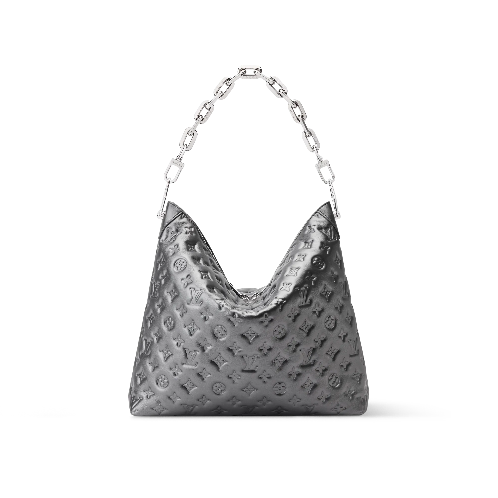 Louis Vuitton Coussin Hobo MM Coussin - Women's Bags M26231 Grey