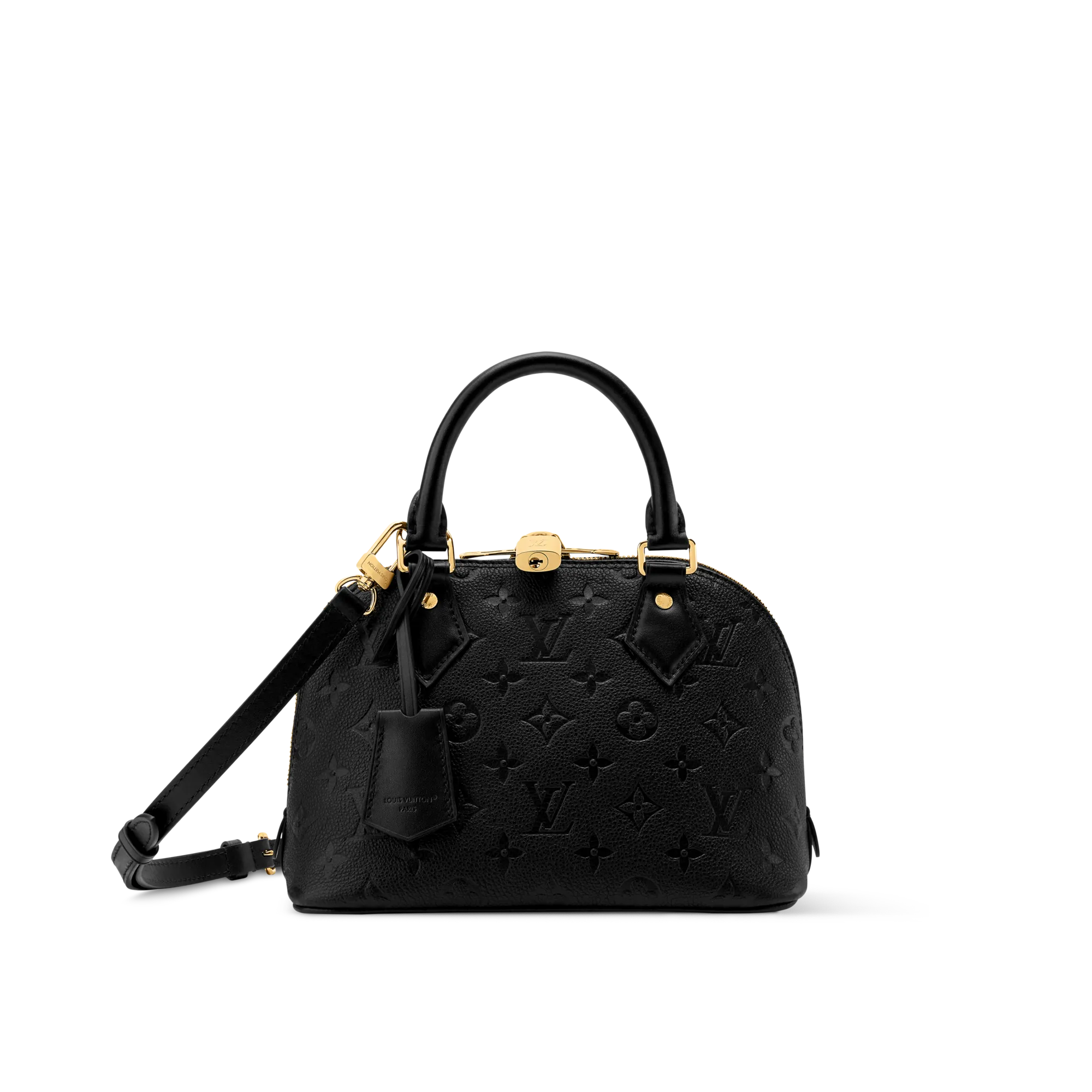 Louis Vuitton Alma BB Calfxx - Leather-Goods-and-Accessories M26409 Black
