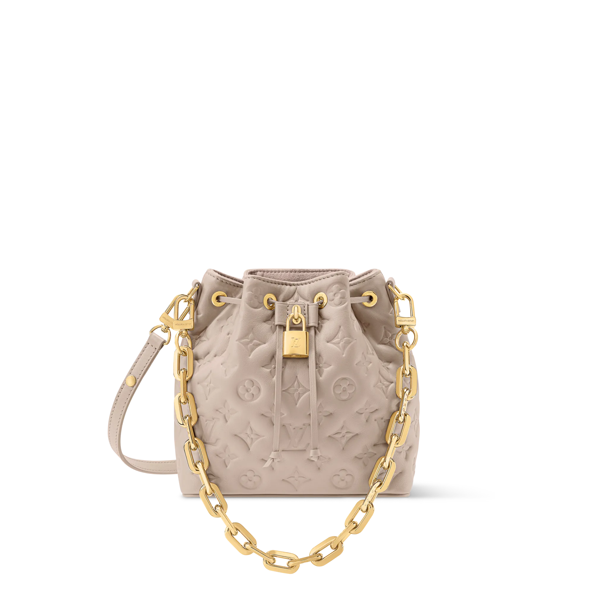 Louis Vuitton Coussin Bucket Coussin - Women's Bags M26530 Beige