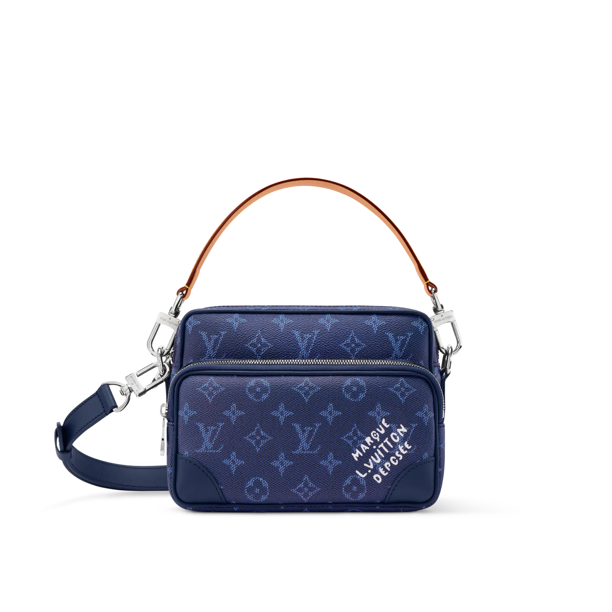 Louis Vuitton Nil Monogram Heritage Bags and Wallets - Men's Bags M26823 Blue