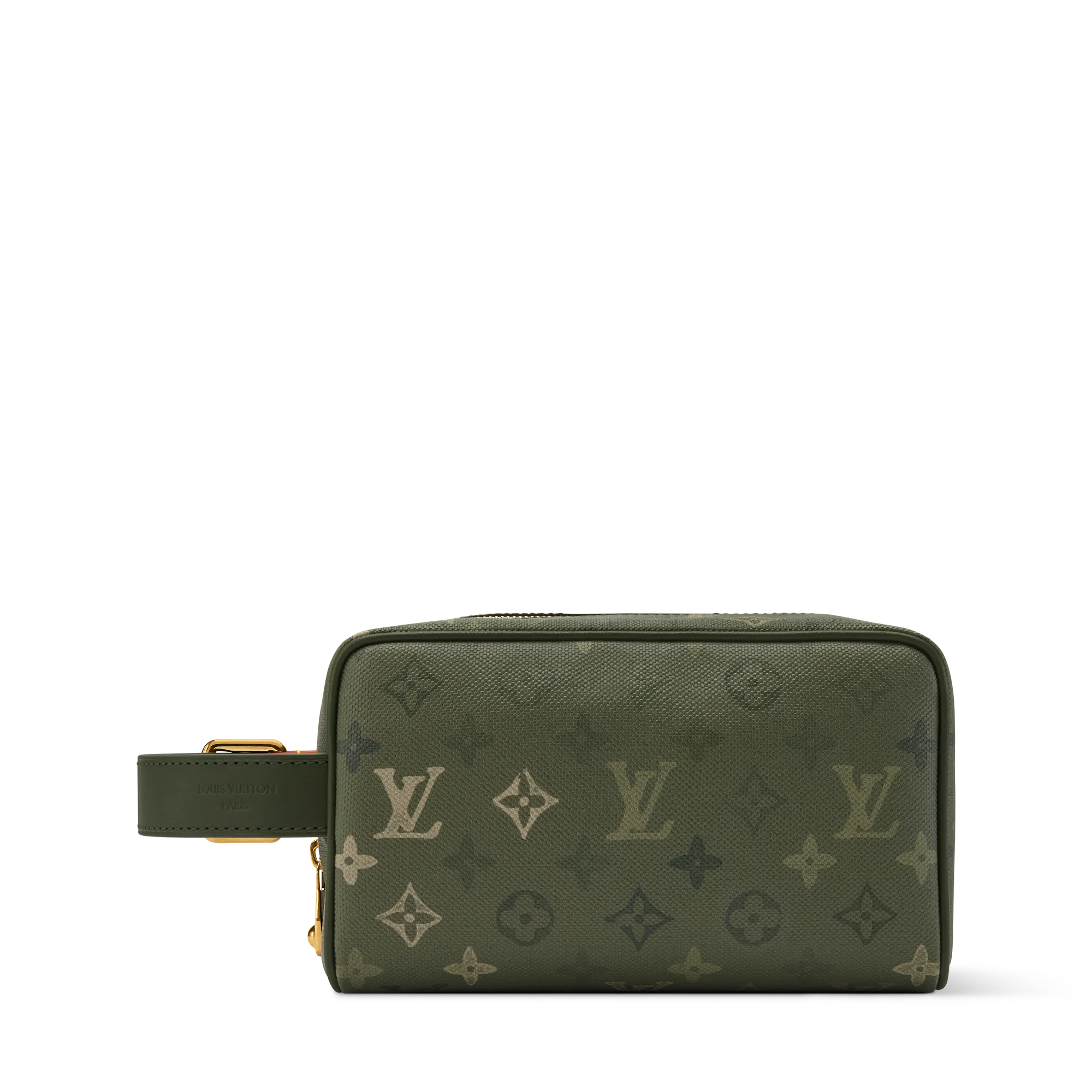 Louis Vuitton Dopp Kit Monogram Heritage Men - Travel M26963 Green