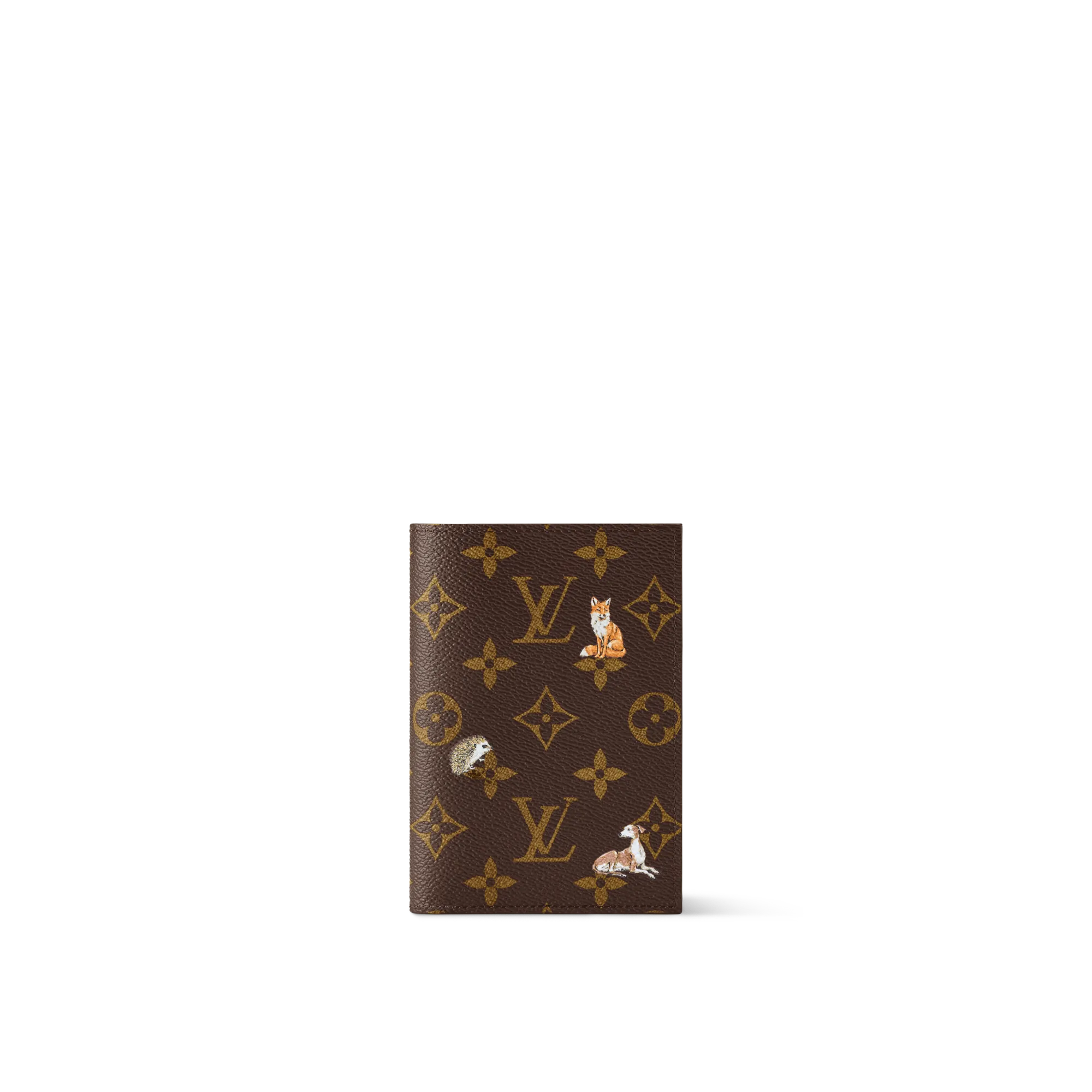 Louis Vuitton Passport Cover Monogram Heritage Men - Travel M27023 Brown