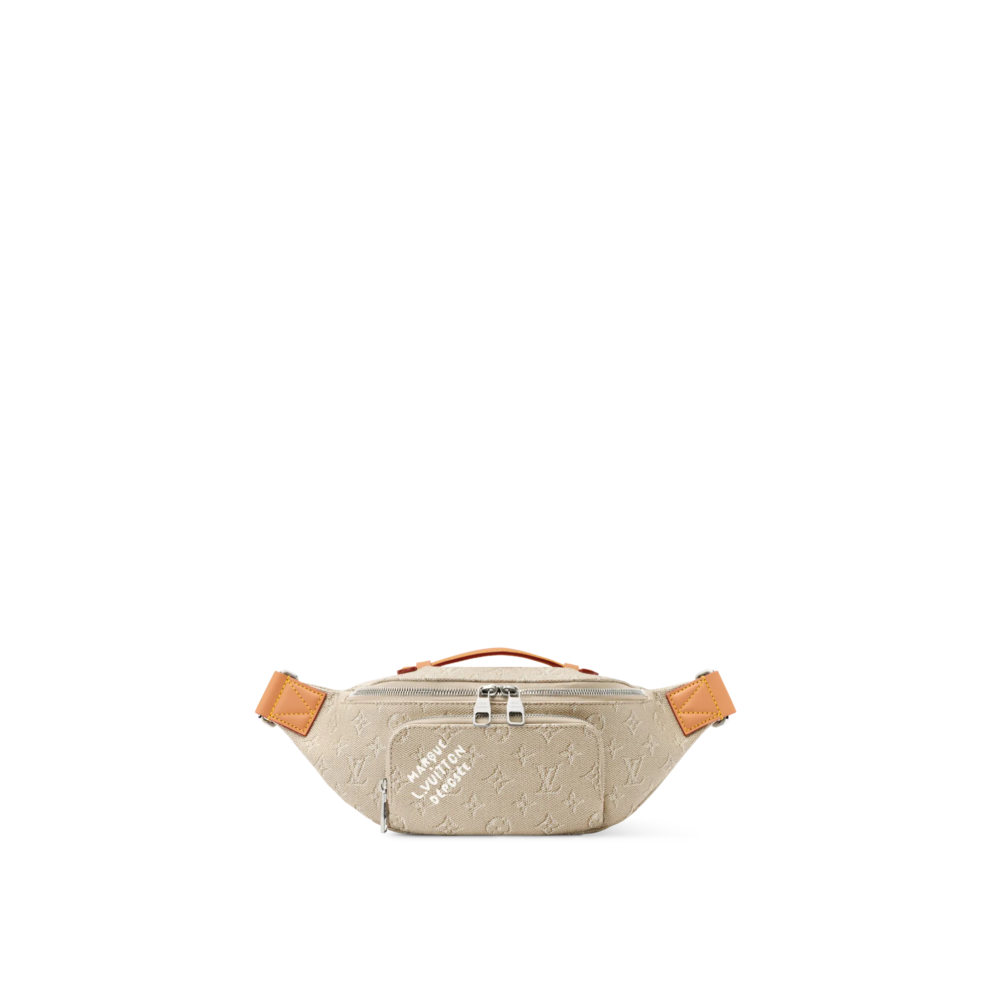 Louis Vuitton Rush Bumbag Monogram Heritage Bags and Wallets - Men's Bags M27152 White