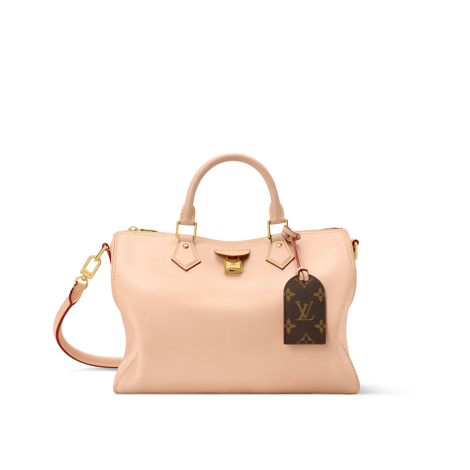 Louis Vuitton Speedy Soft 30 Cowhide Women - Handbags M27387 Beige