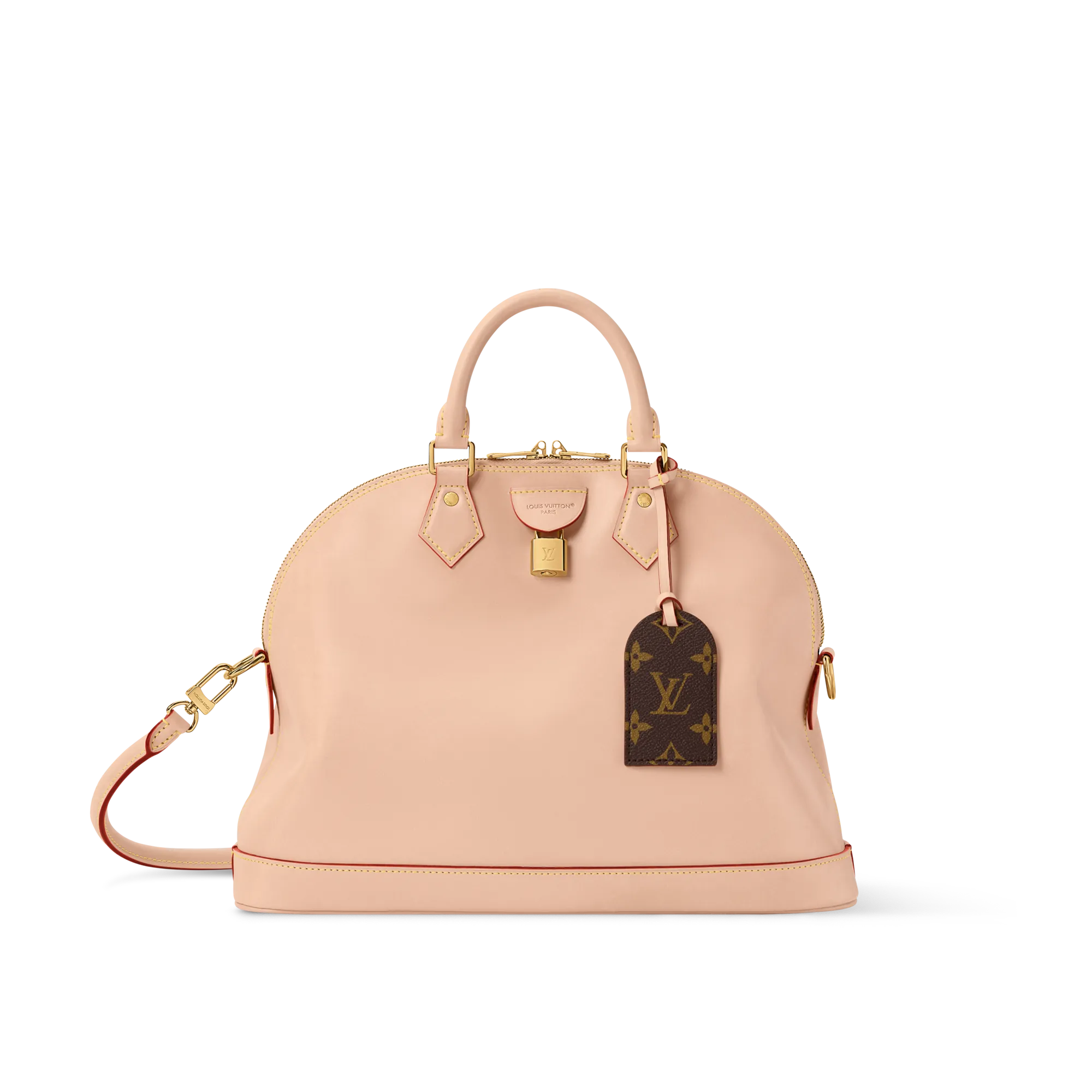 Louis Vuitton Alma PM Cowhide Women - Handbags M27388 Beige