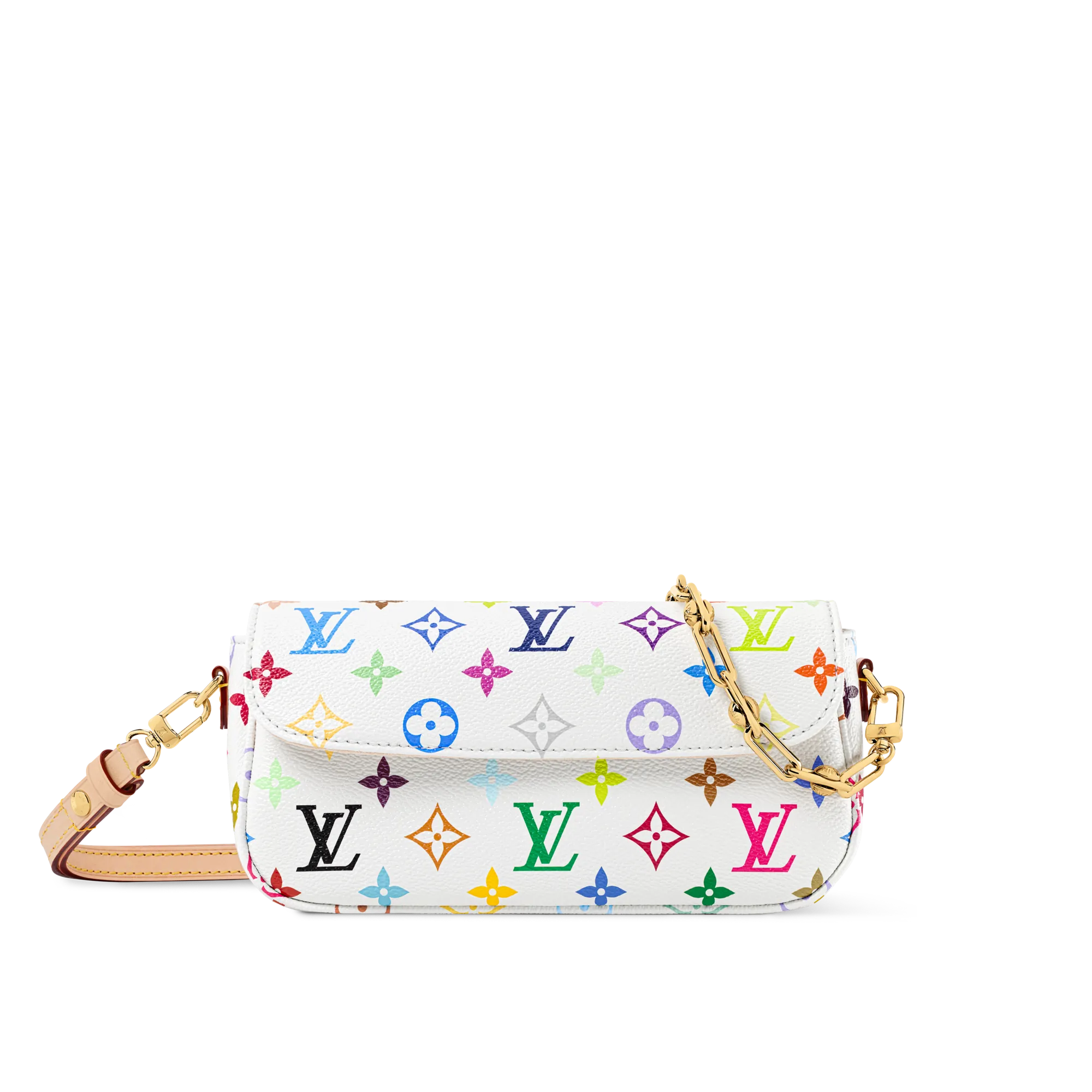 Louis Vuitton LV x TM Wallet On Chain Ivy Monogram Canvas Women - Small Leather Goods M27492 White