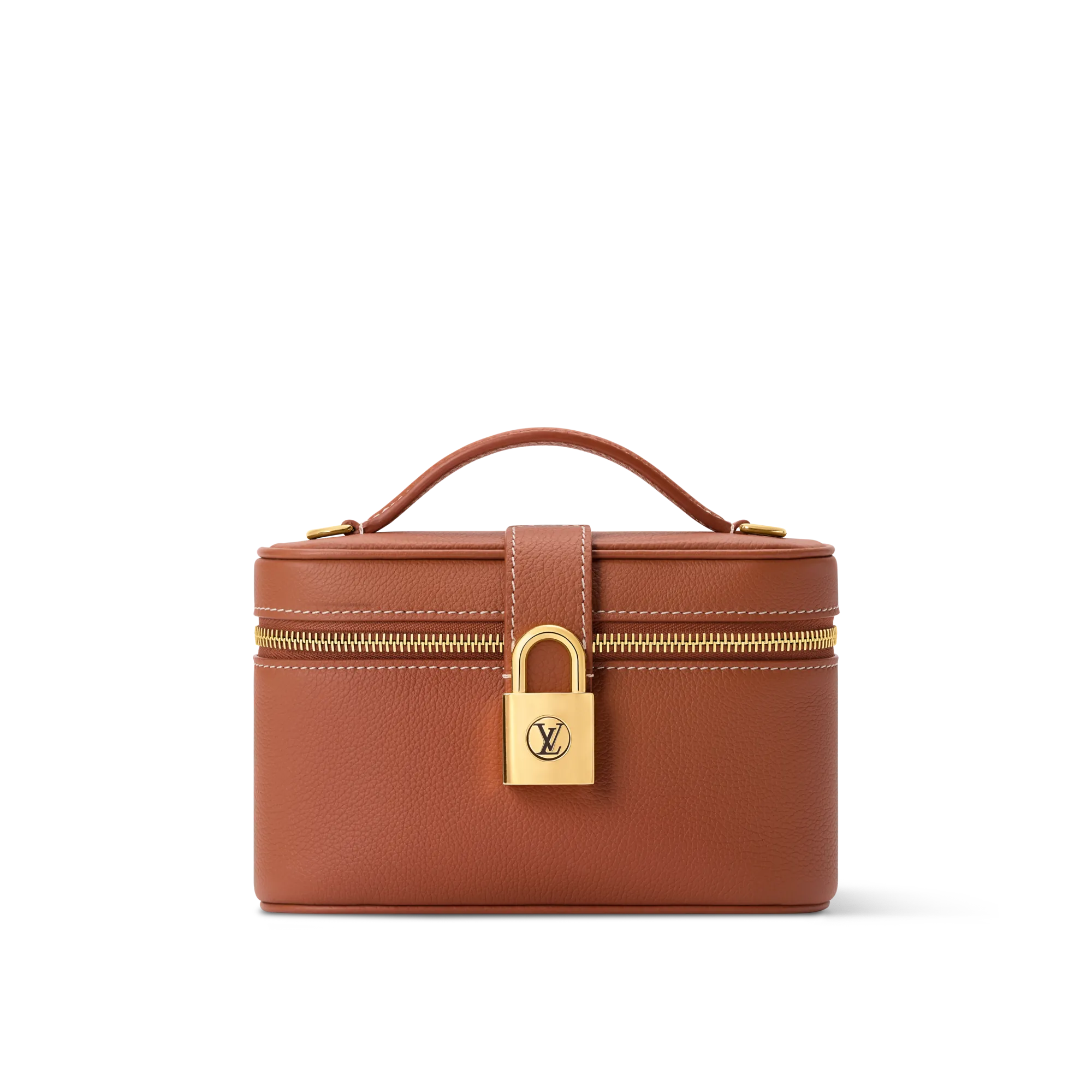 Louis Vuitton Low Key Vanity Pouch Calf Leather Women - Small Leather Goods M27505 Brown