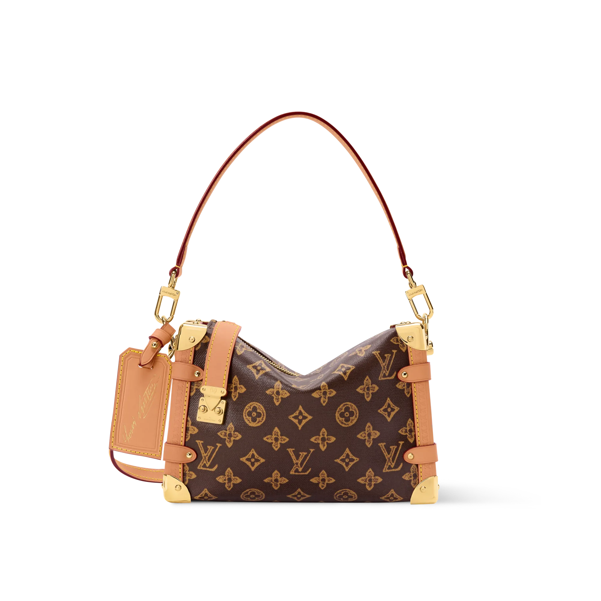 Louis Vuitton Side Trunk MM Monogram Canvas M27516 Brown