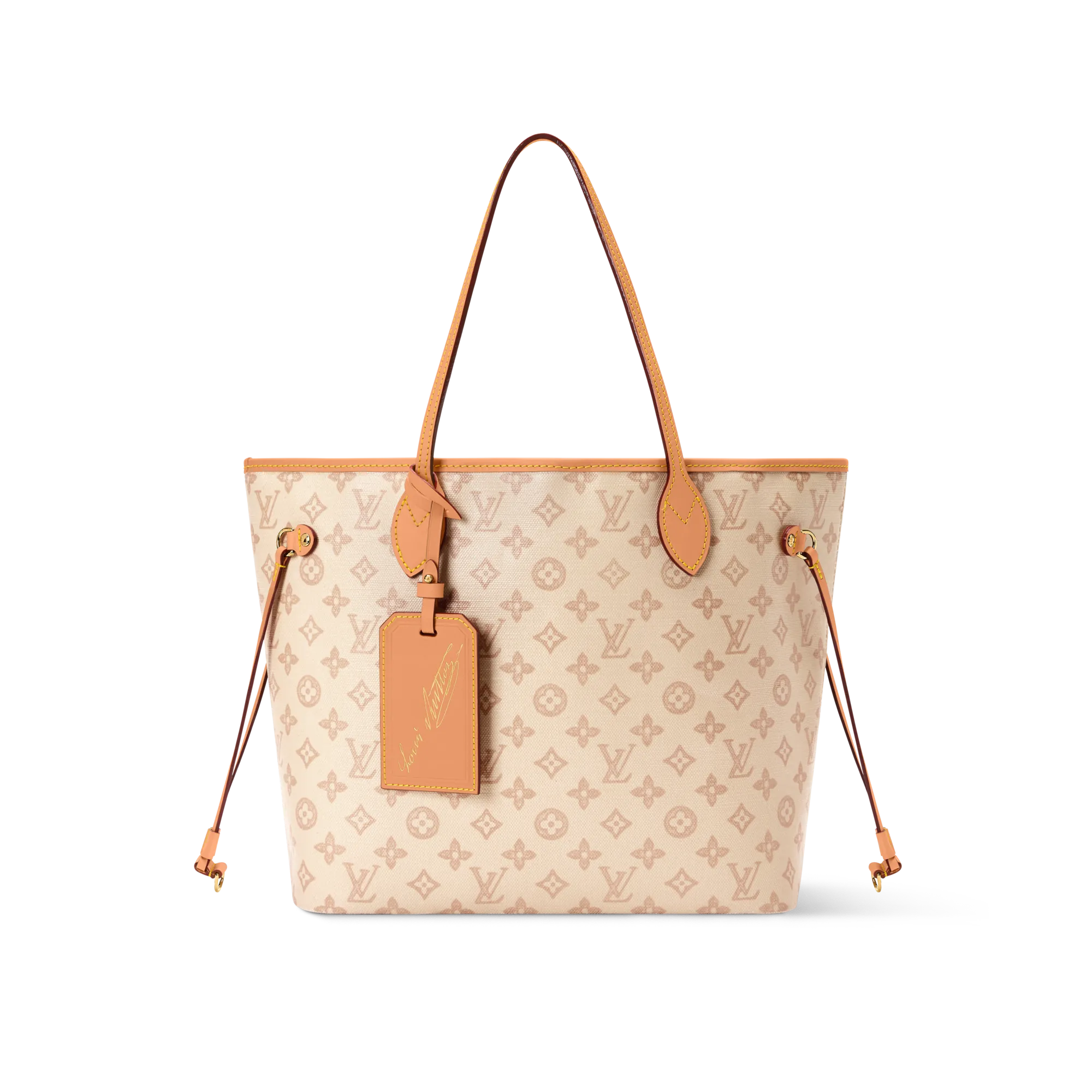 Louis Vuitton Neverfull MM Monogram Canvas Women - Handbags M27521 Beige