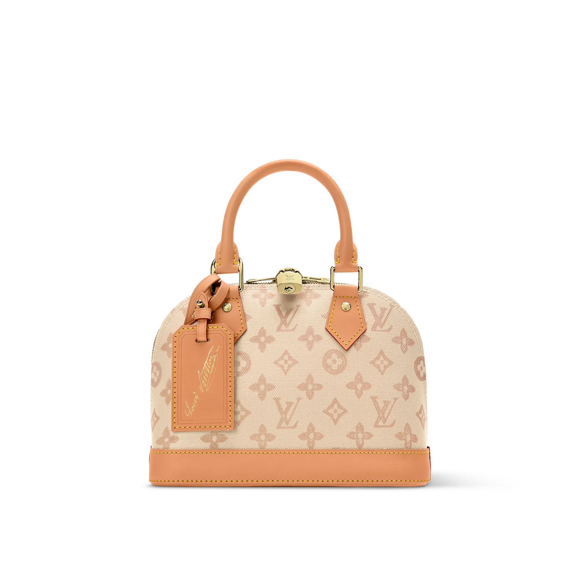 Louis Vuitton Alma BB Monogram Canvas Women - Handbags M27525 Beige