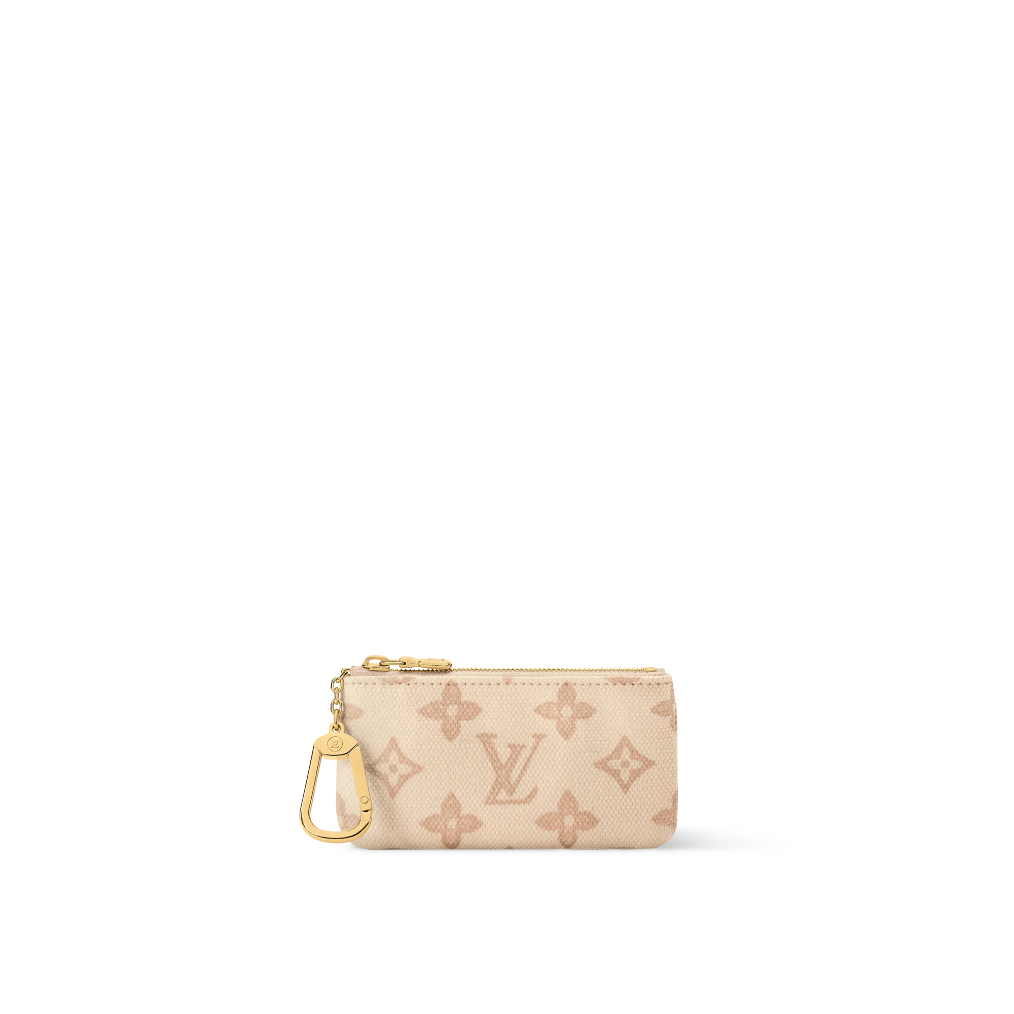 Louis Vuitton Key Pouch Monogram Canvas Women - Small Leather Goods M27673 Beige