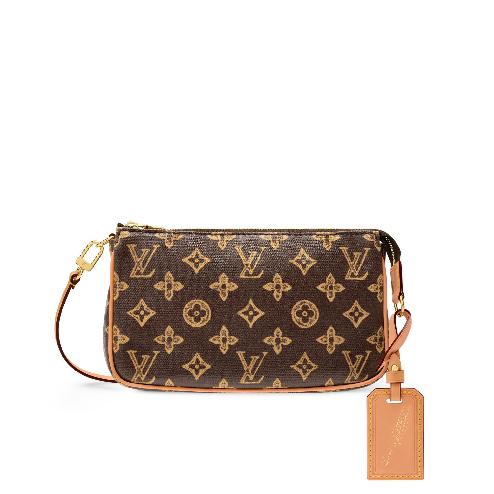 Louis Vuitton Pochette Accessoires Monogram Canvas M27718 Brown