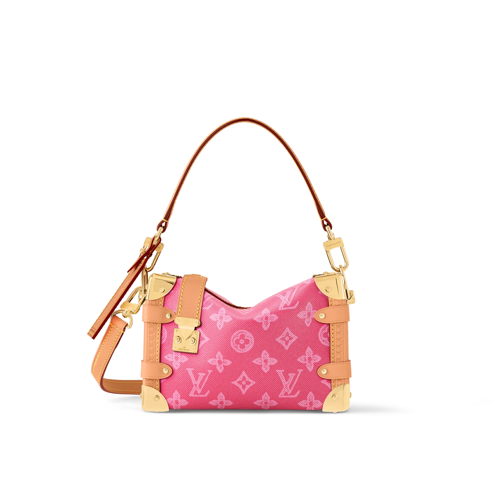 Louis Vuitton Side Trunk PM Monogram Canvas Women - Handbags M27784 Pink