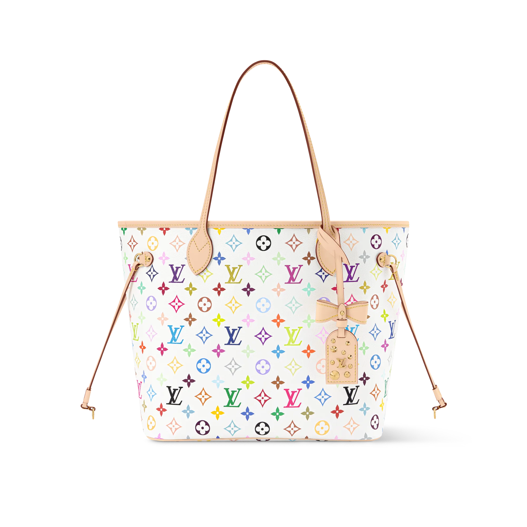 Louis Vuitton LV x TM Neverfull MM Monogram Canvas Women - Handbags M27787 White